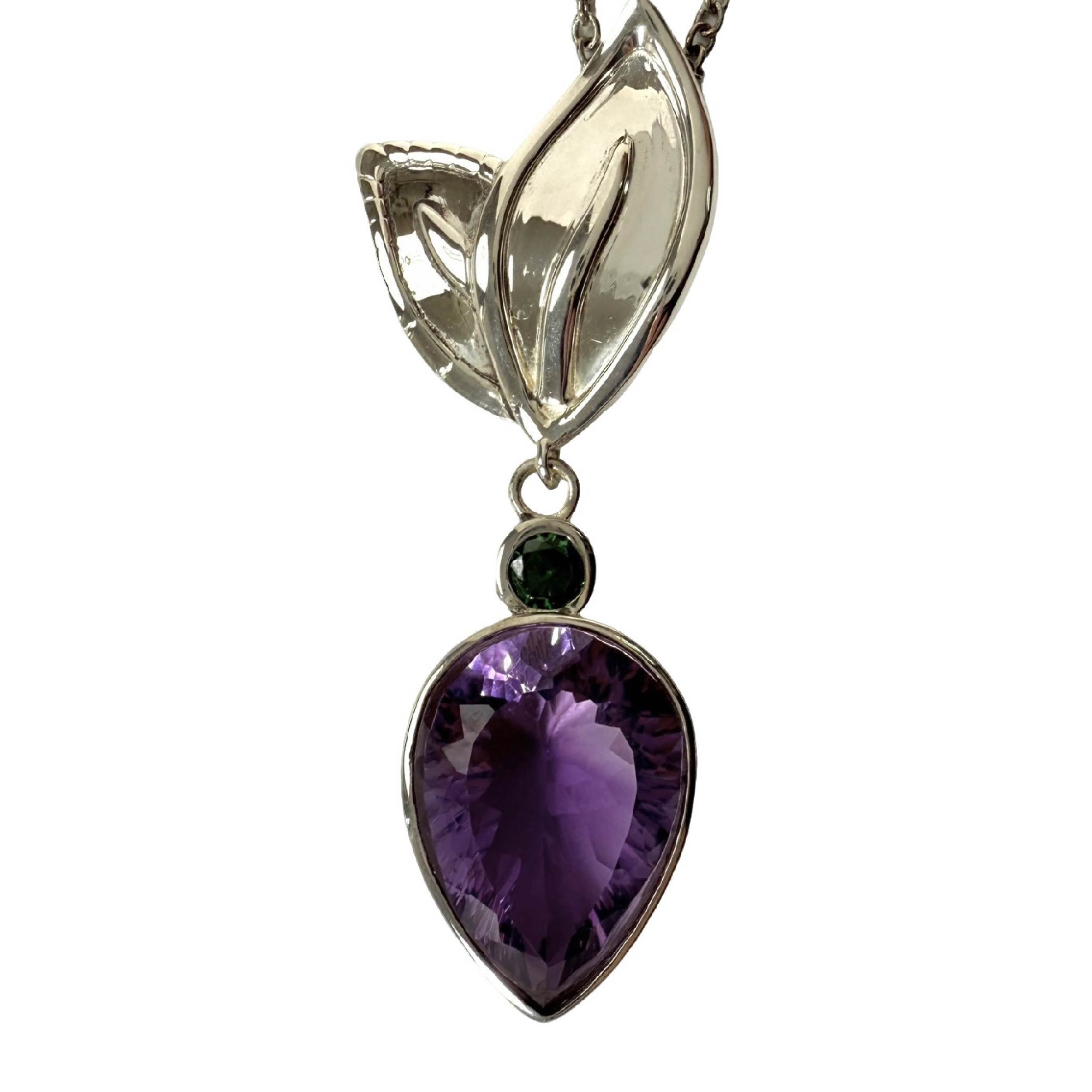 Shinecrys- amethyst pendent