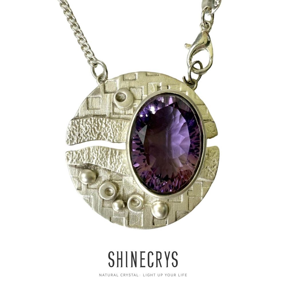 Shinecrys- amethyst pendent