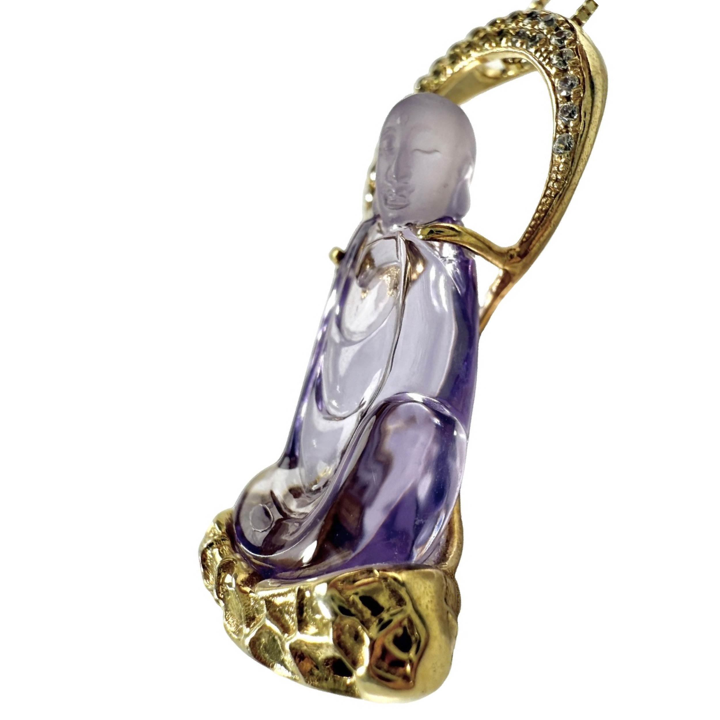 Shinecrys- amethyst pendent