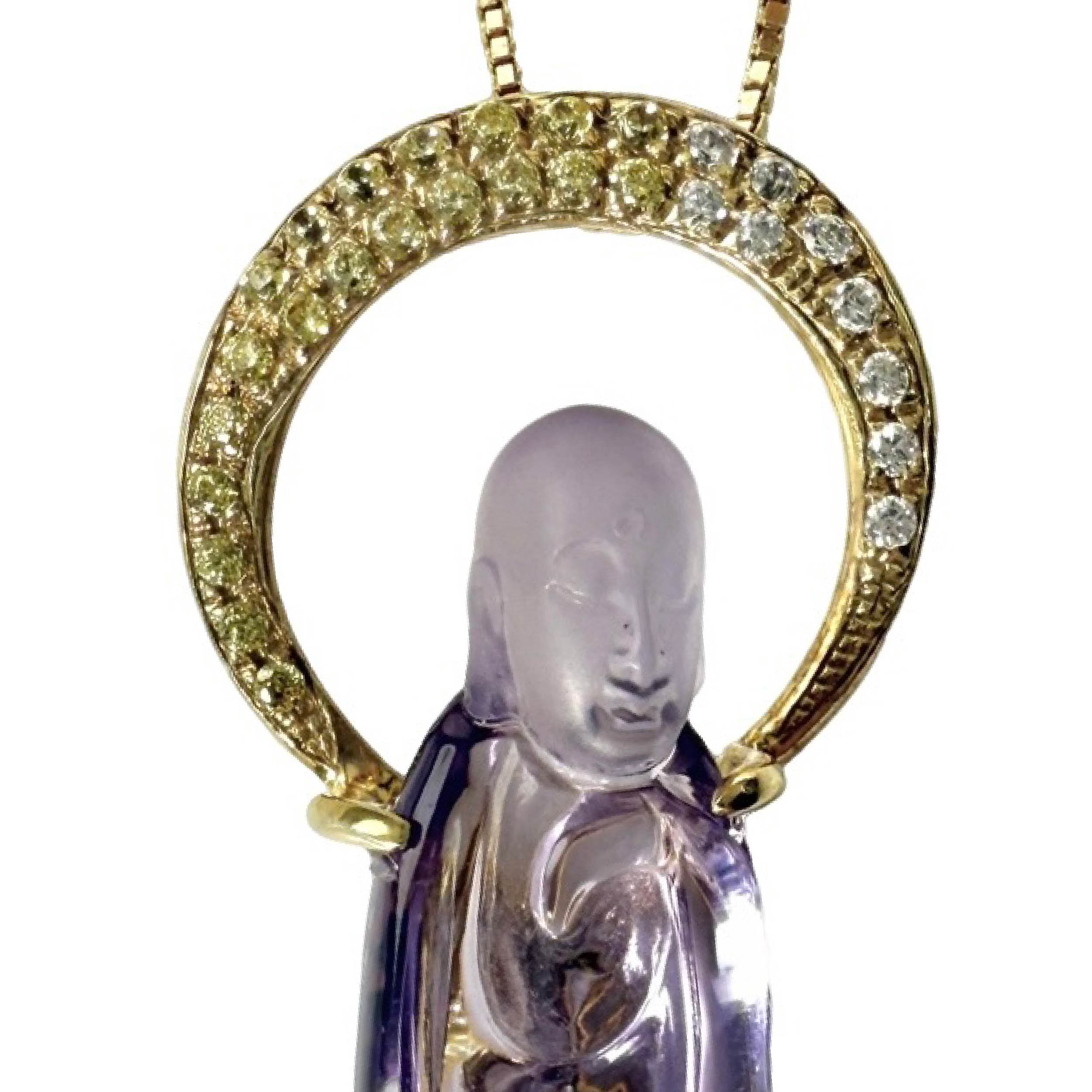 Shinecrys- amethyst pendent