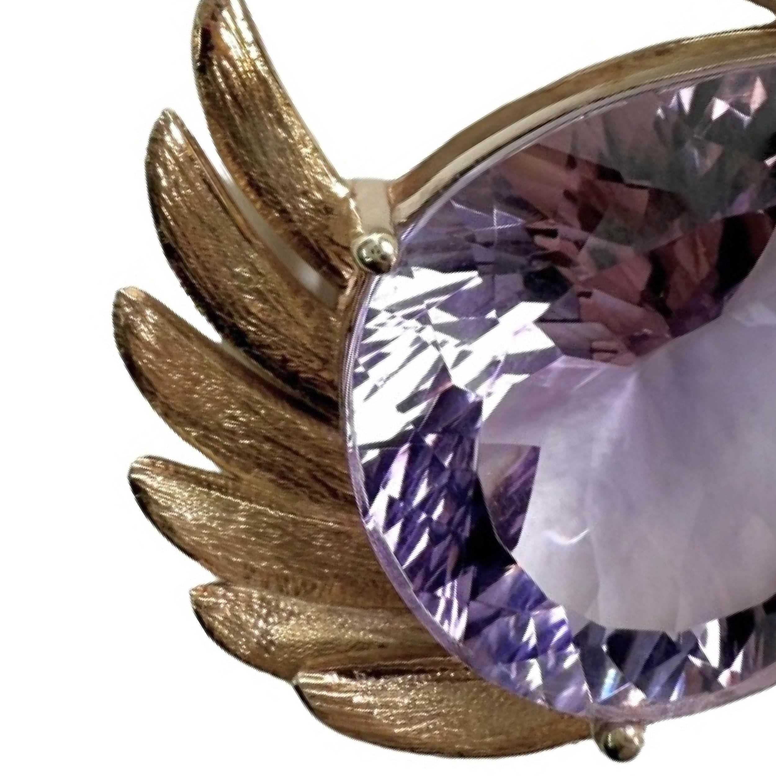 Shinecrys- amethyst pendent