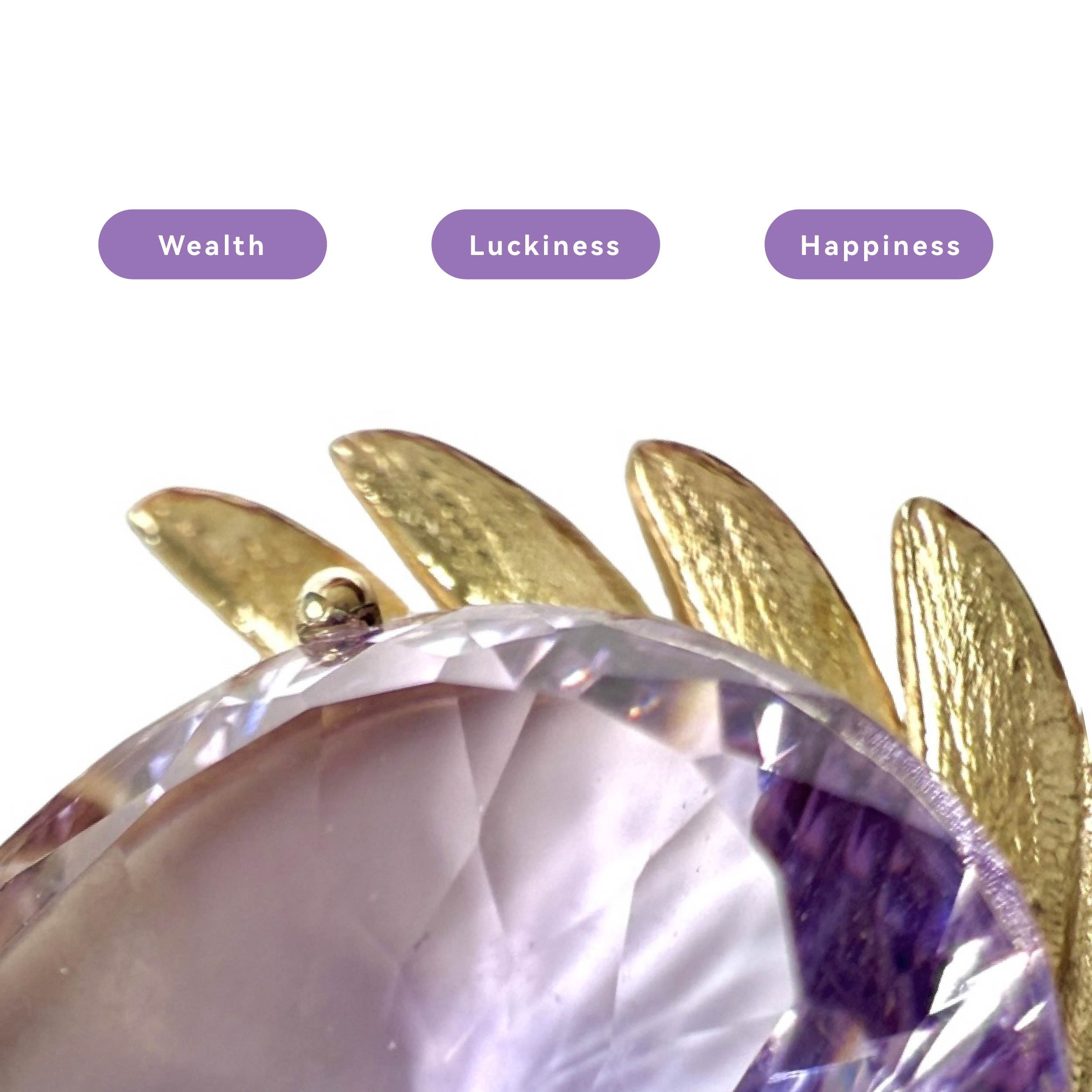 Shinecrys- amethyst pendent