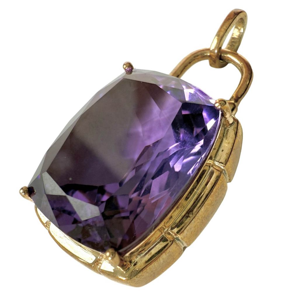 Shinecrys- amethyst pendent