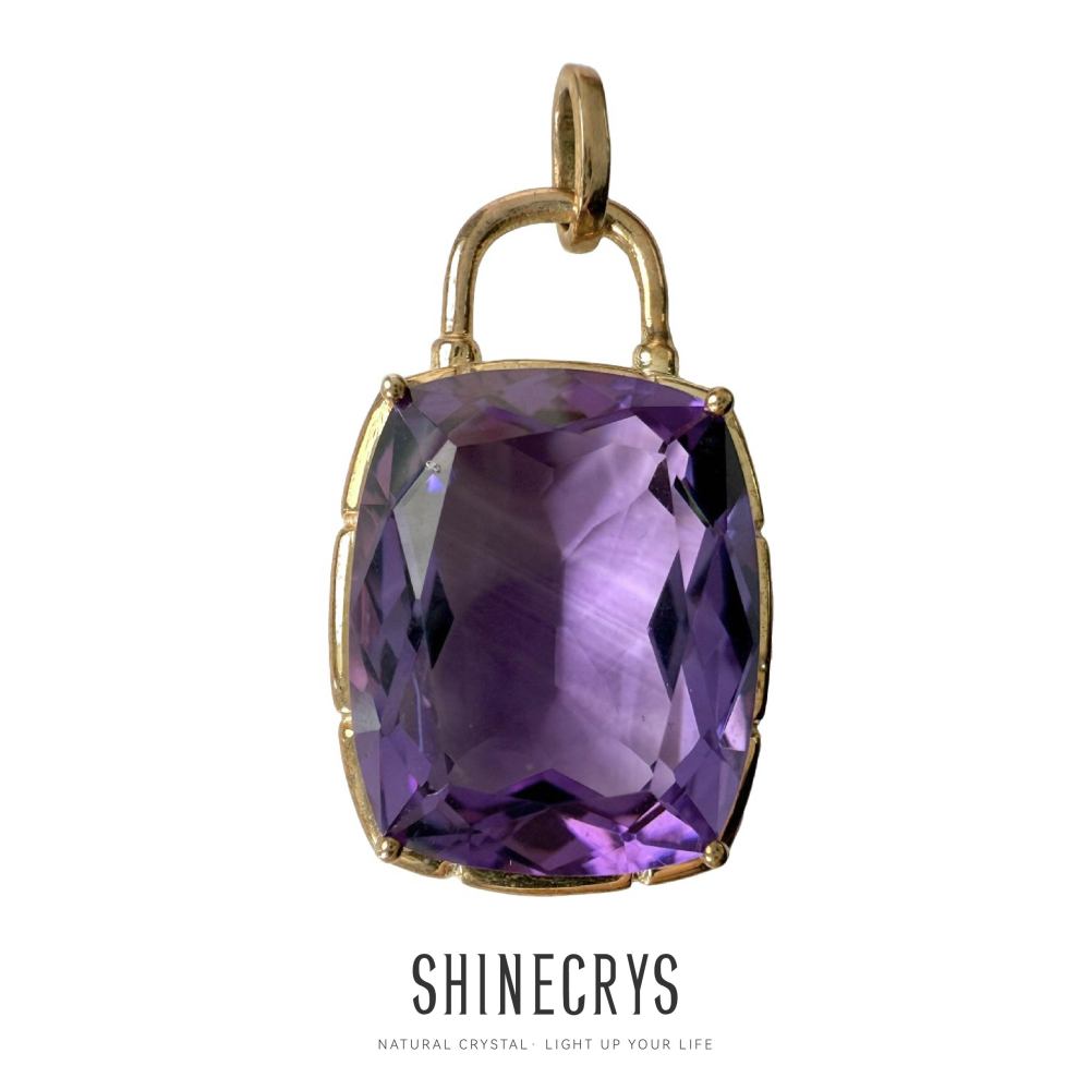 Shinecrys- amethyst pendent