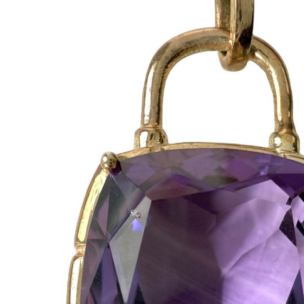 Shinecrys- amethyst pendent
