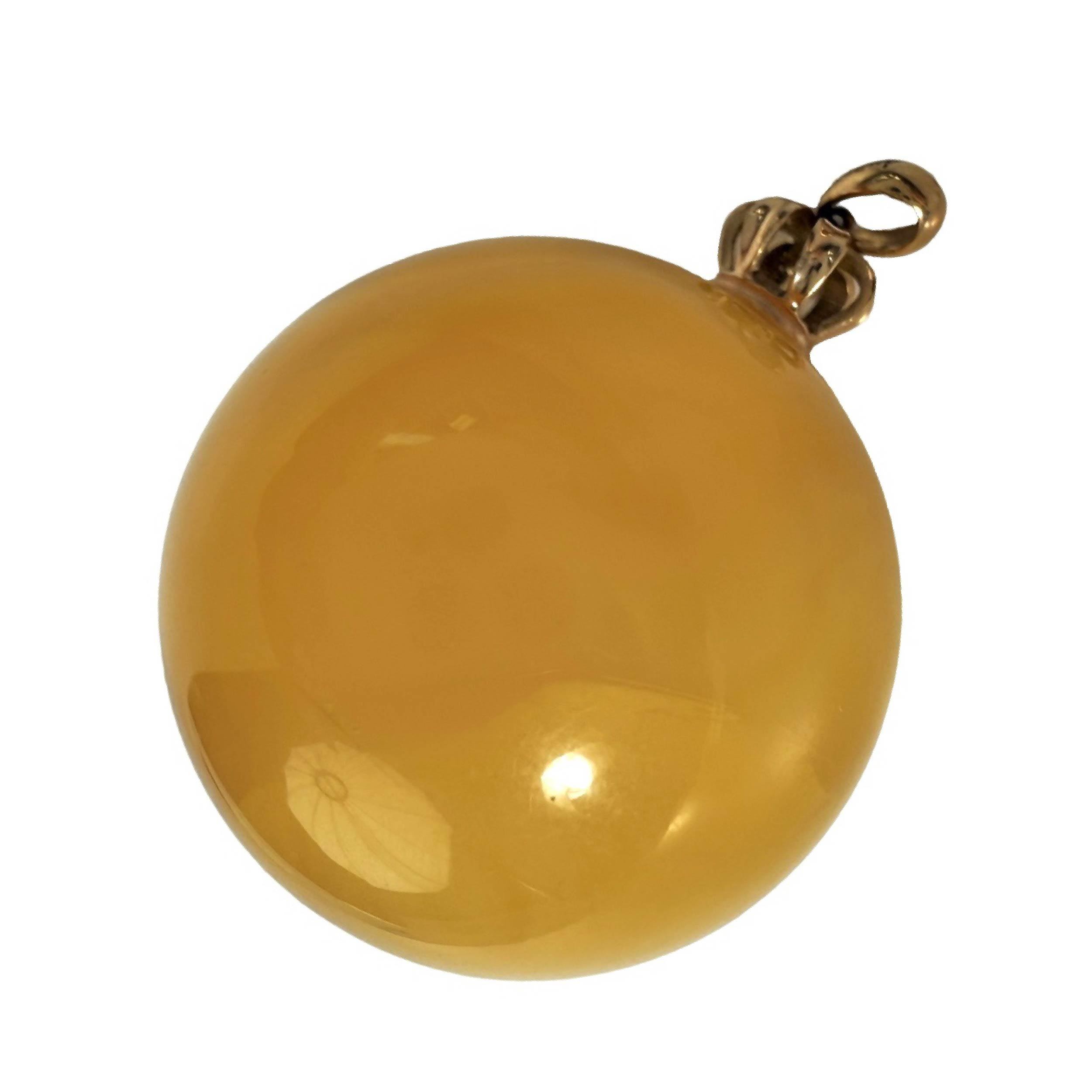 Shinecrys-Amber pendant