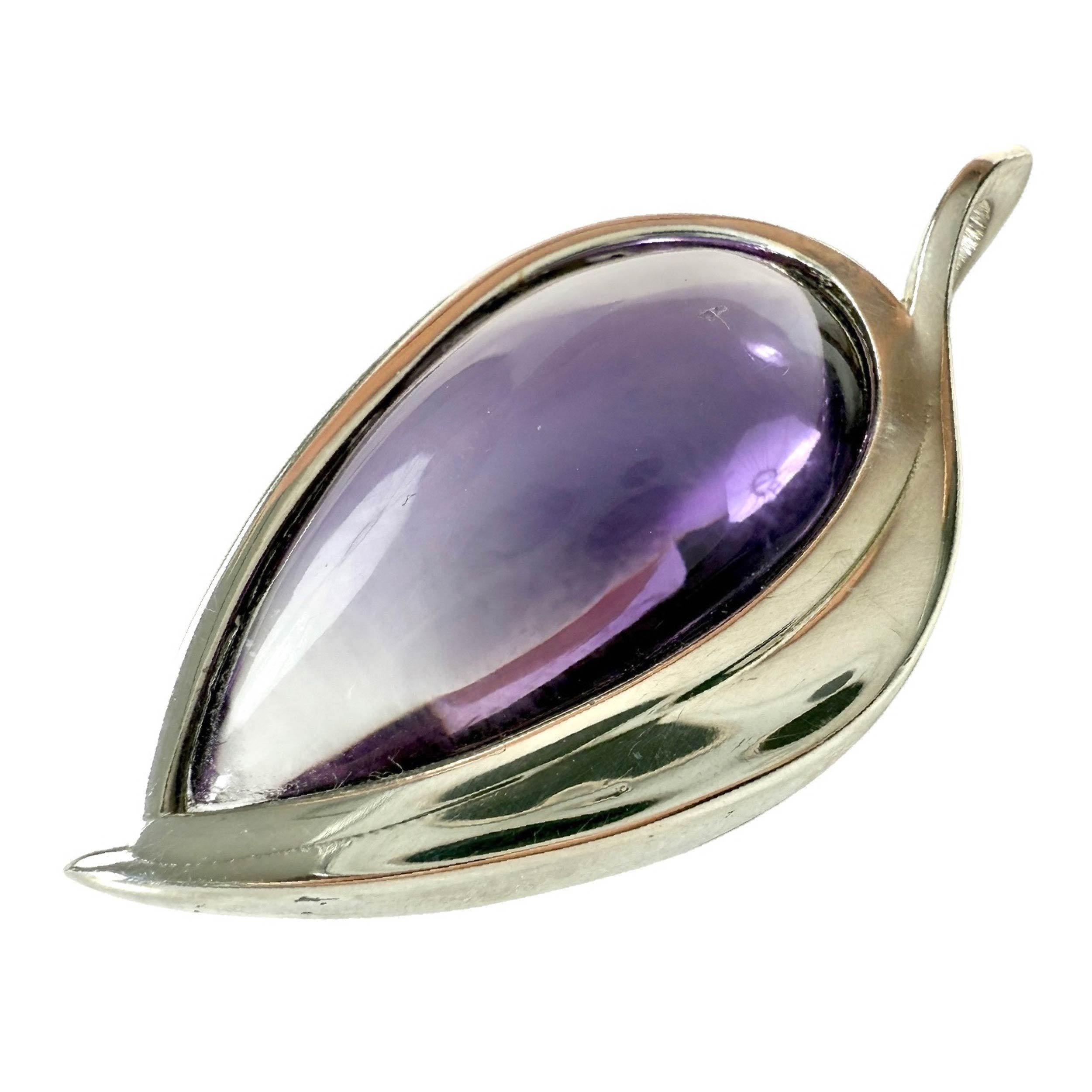 Shinecrys- amethyst pendent