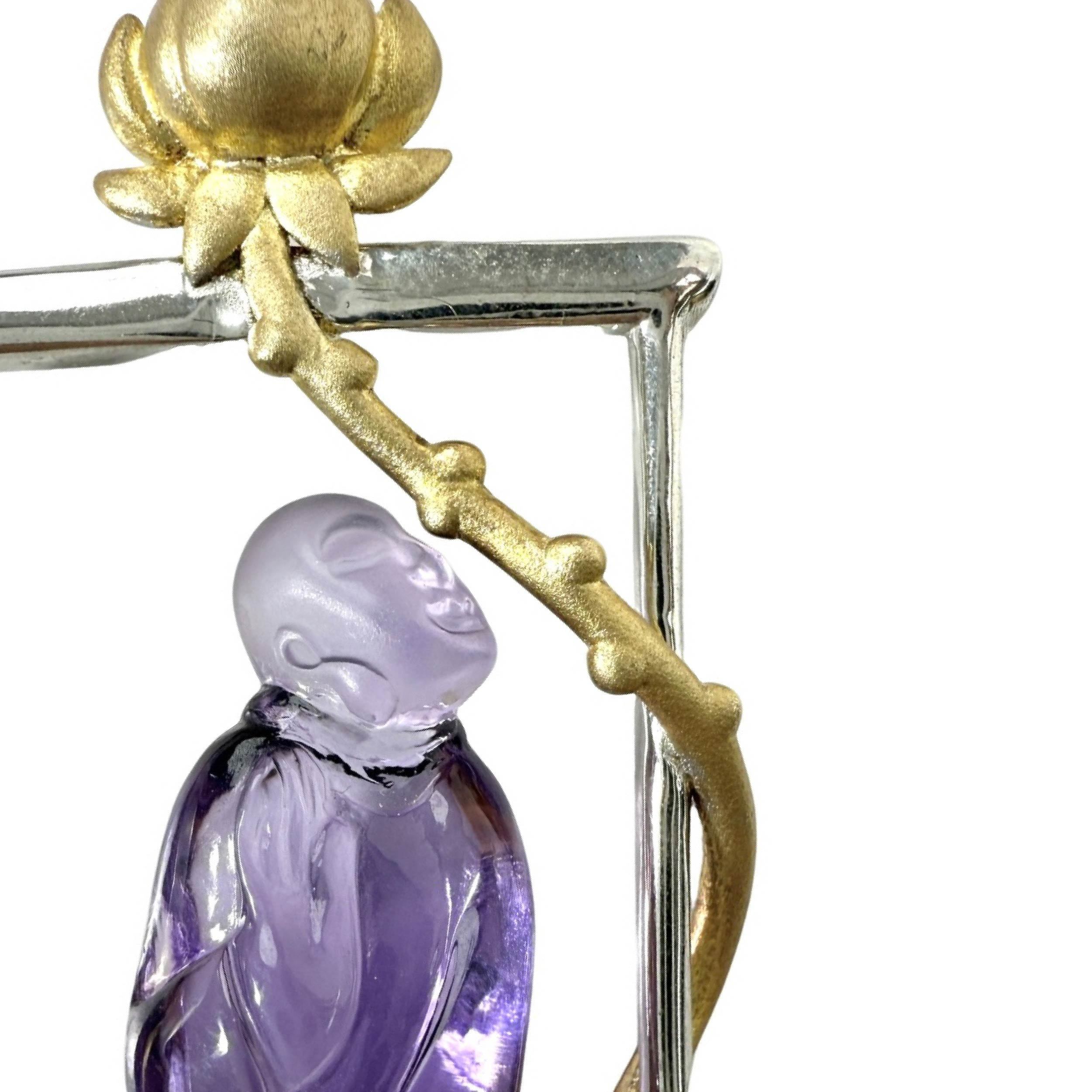 Shinecrys- amethyst pendent