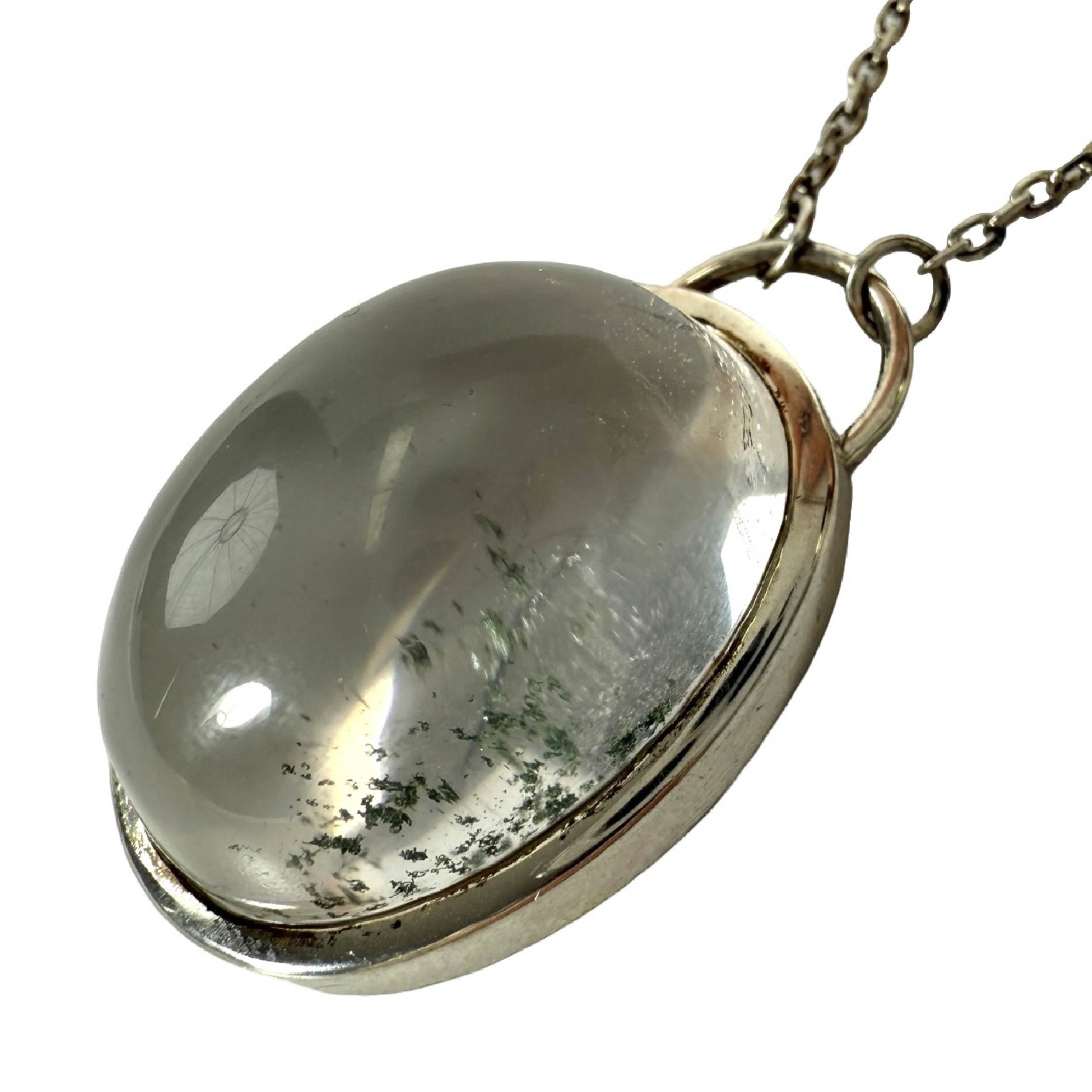 Shinecrys-phantom quartz pedant