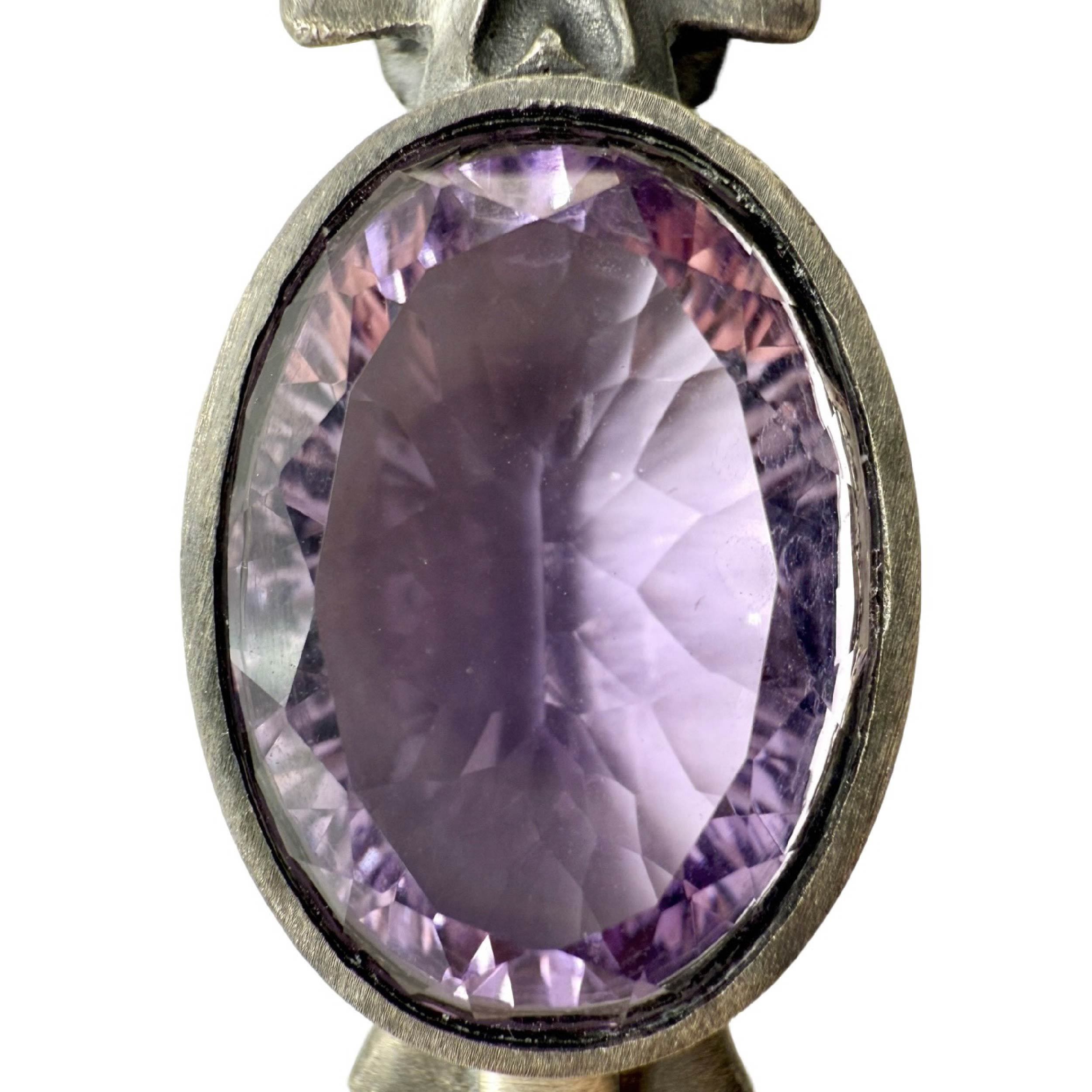 Shinecrys- amethyst pendent