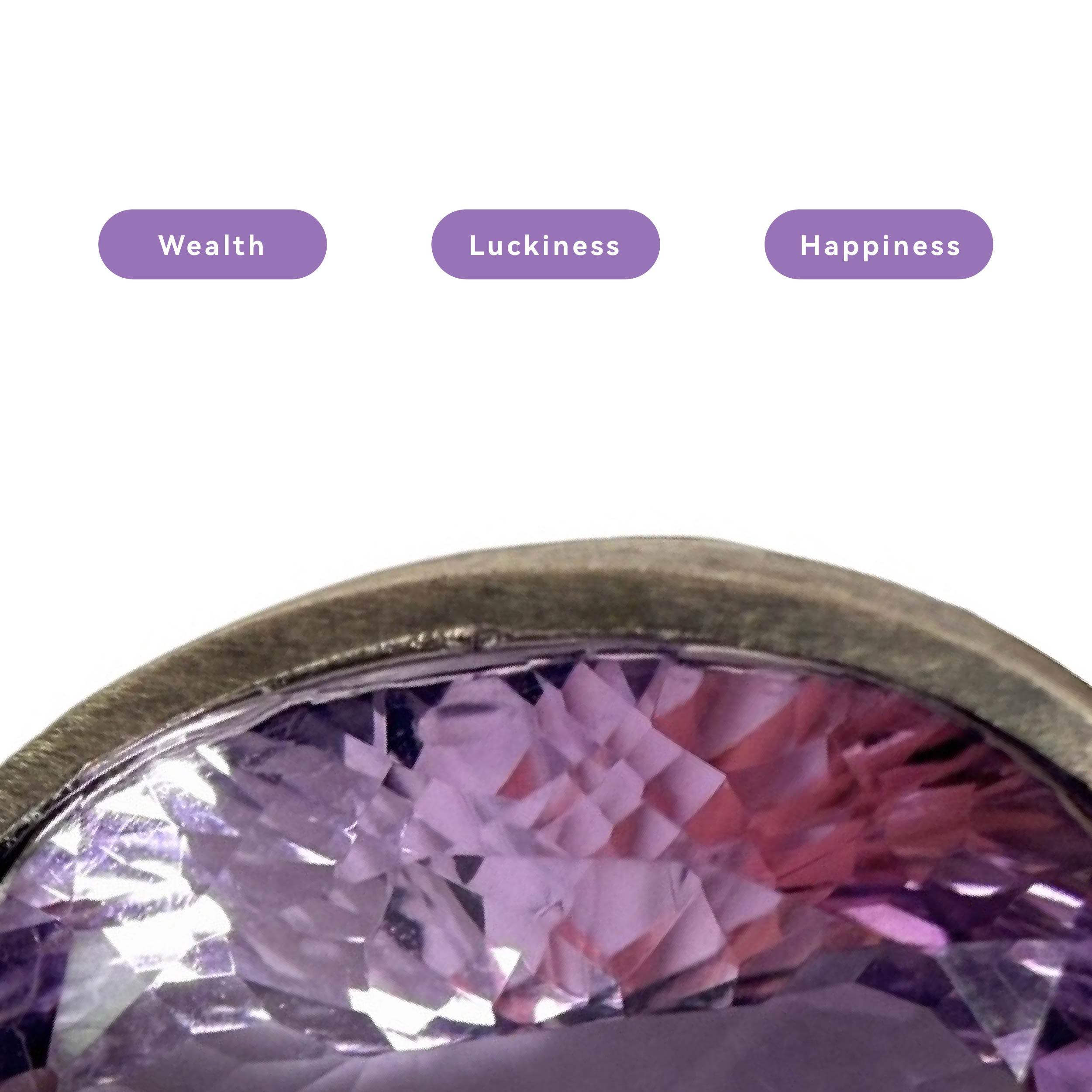 Shinecrys- amethyst pendent