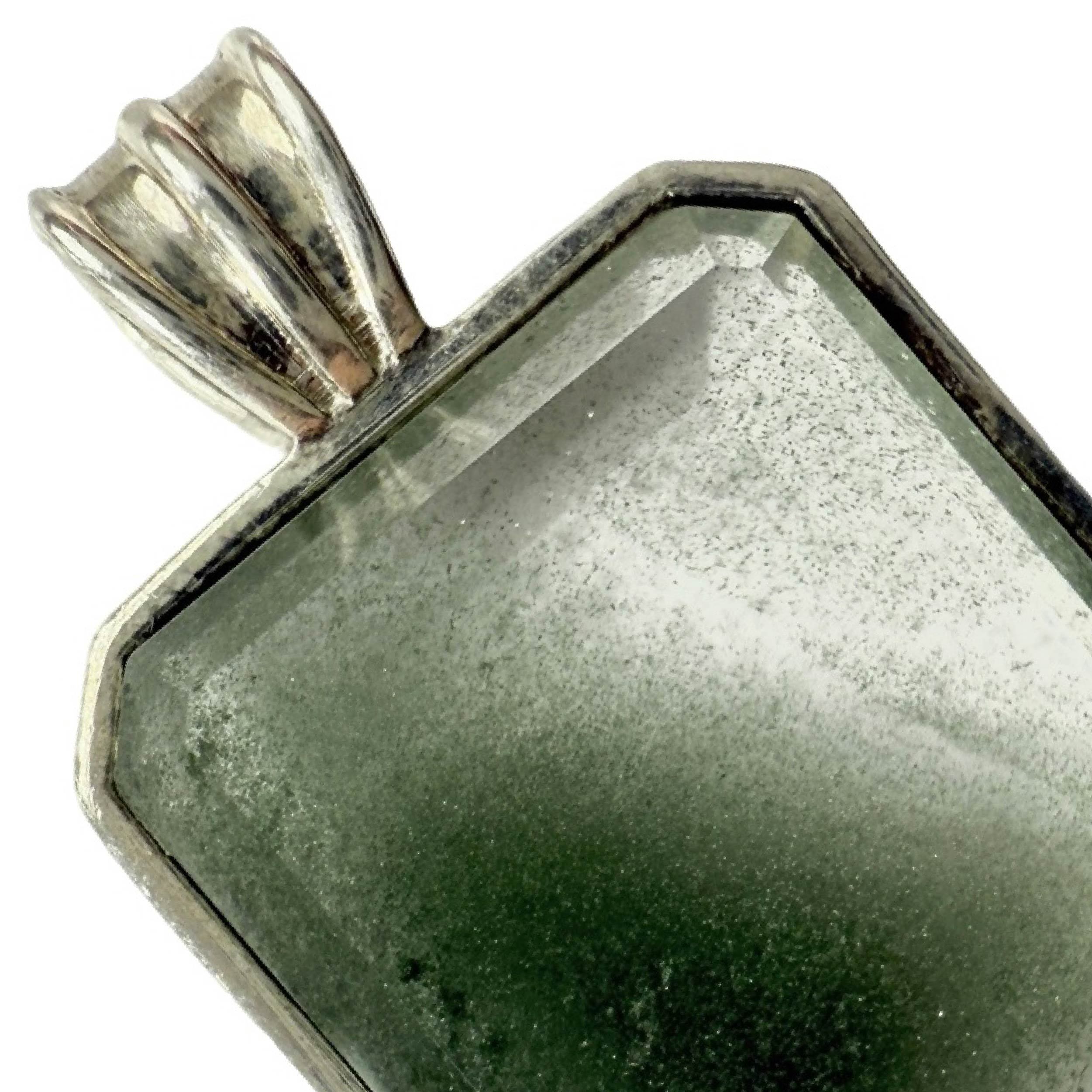 Shinecrys-green phantom quartz pedant