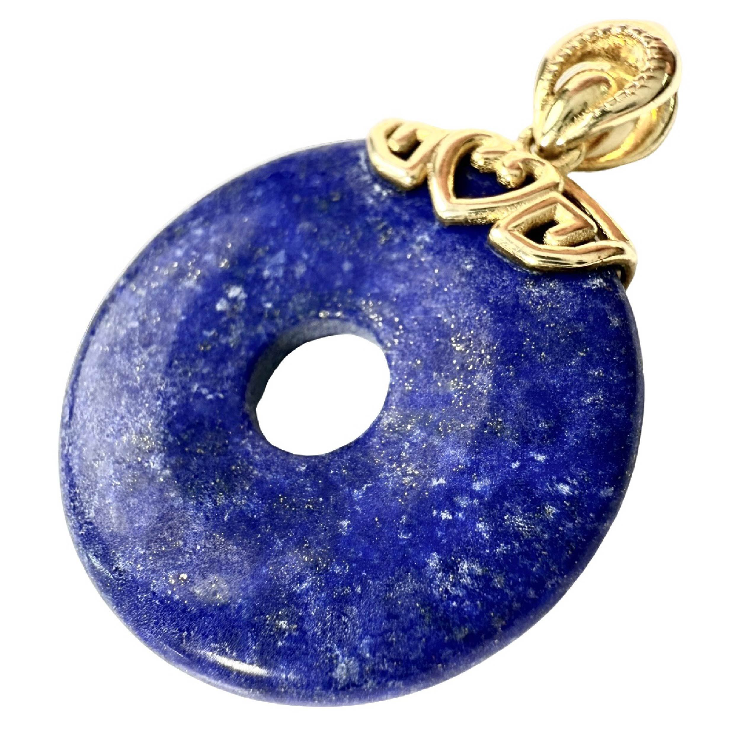Shinecrys-Lapis lazuli pendant