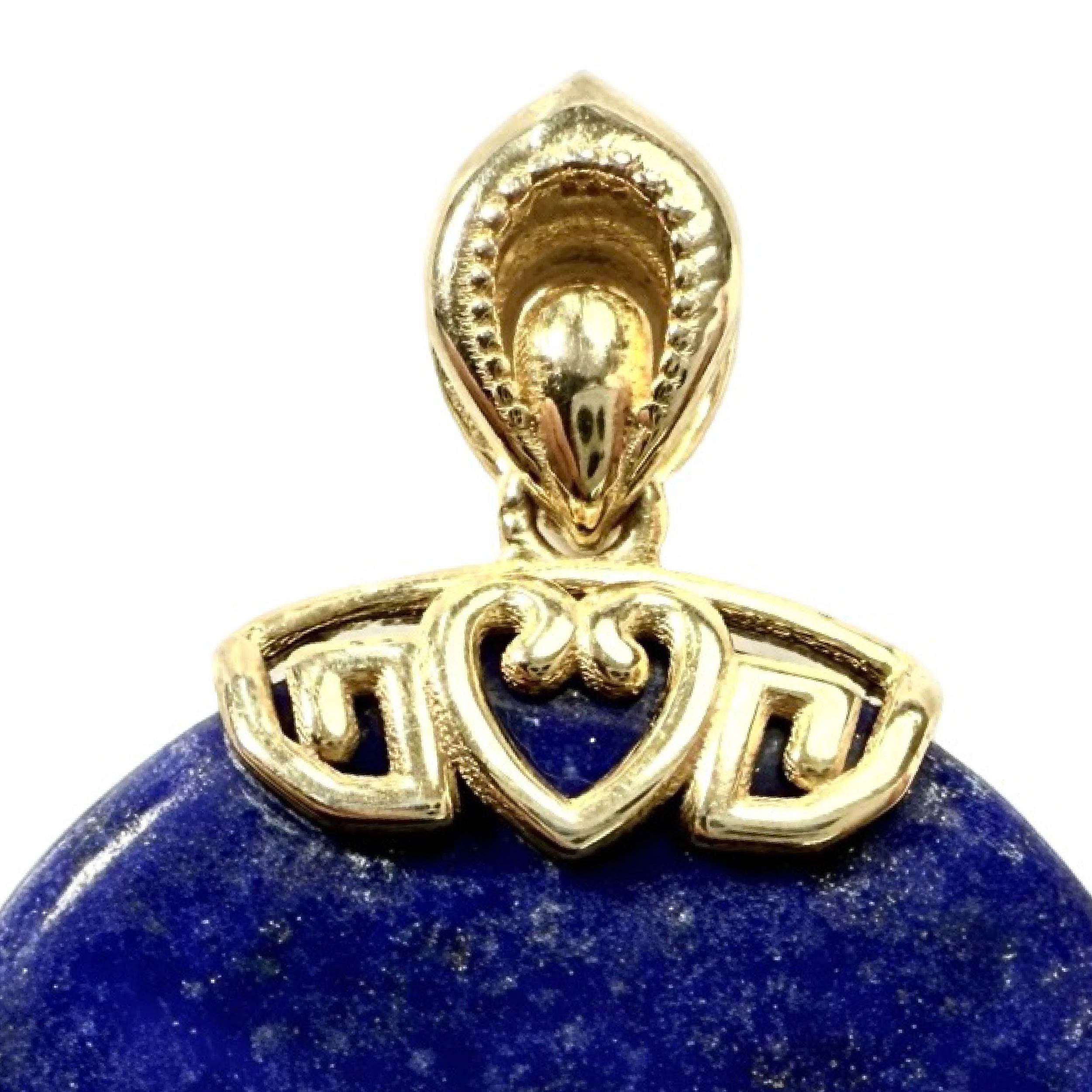 Shinecrys-Lapis lazuli pendant