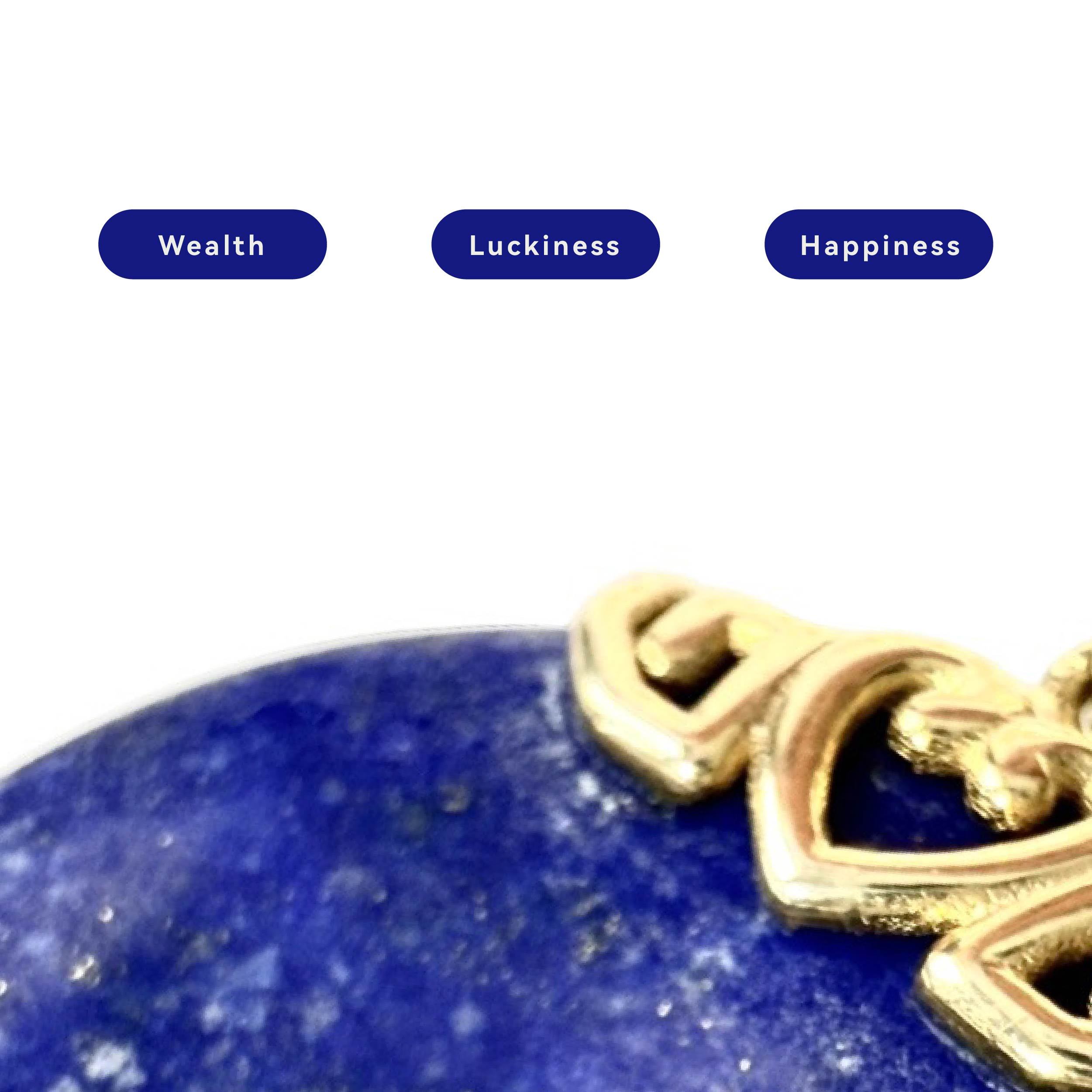 Shinecrys-Lapis lazuli pendant