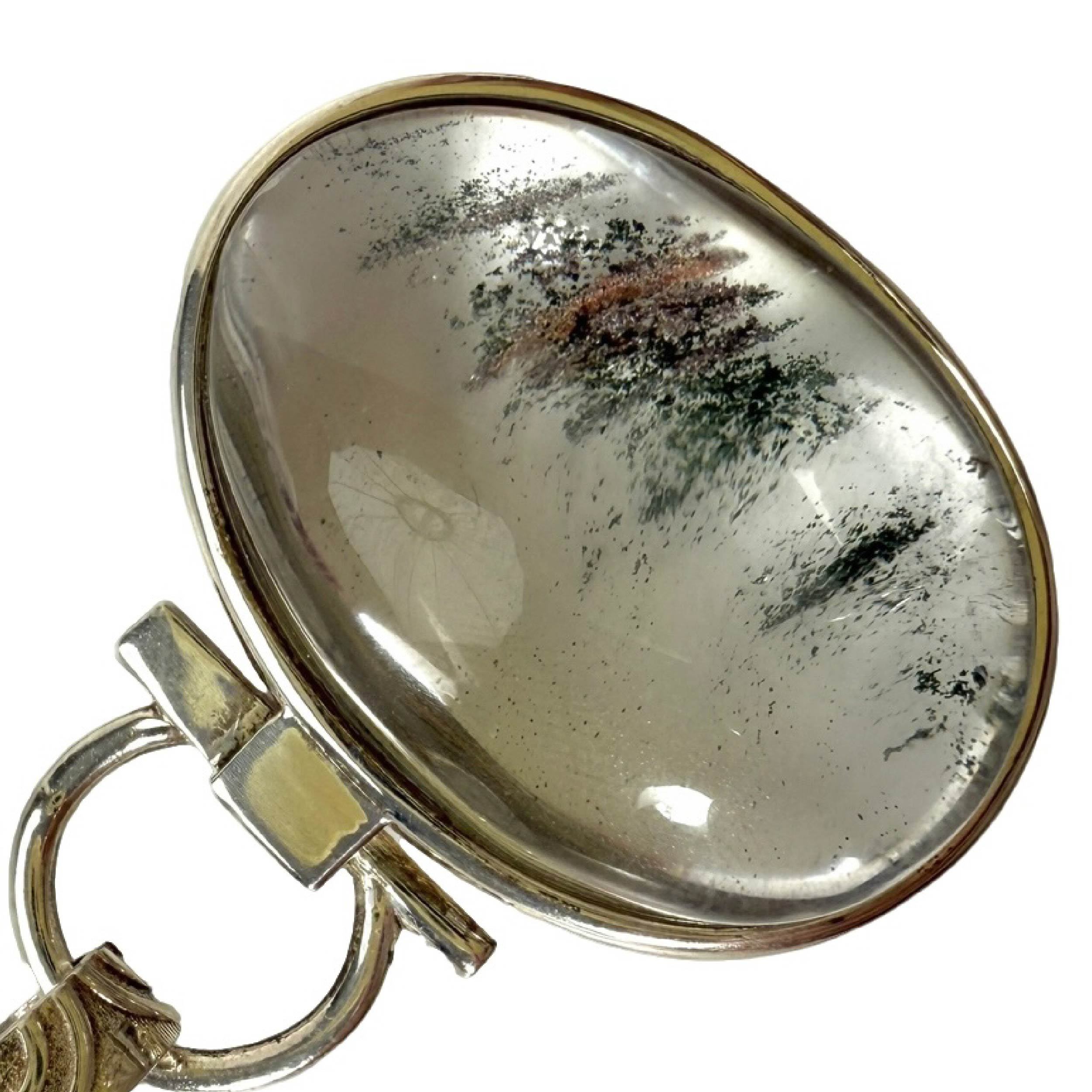 Shinecrys-green phantom quartz pedant