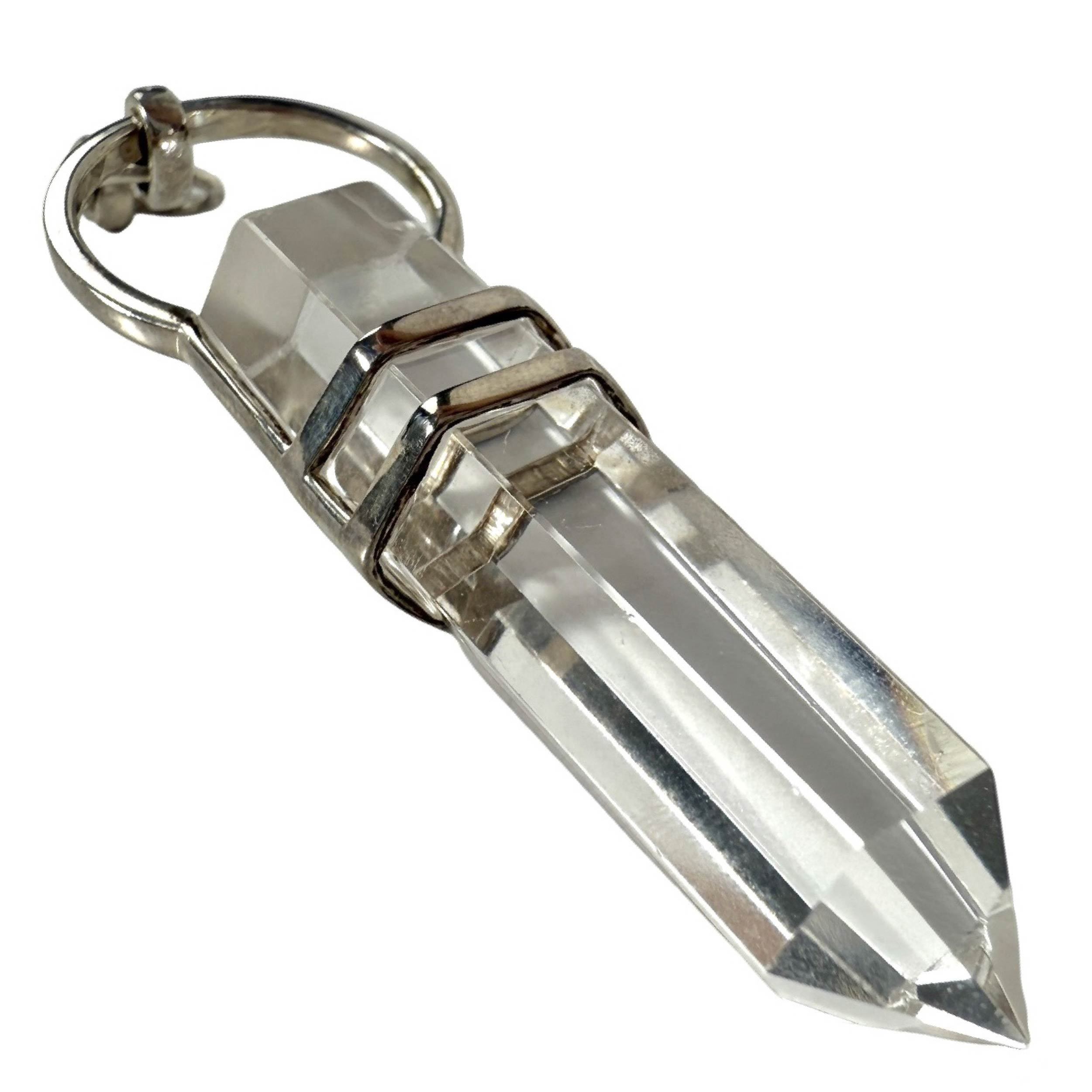 Shinecrys-clear quartz pedant