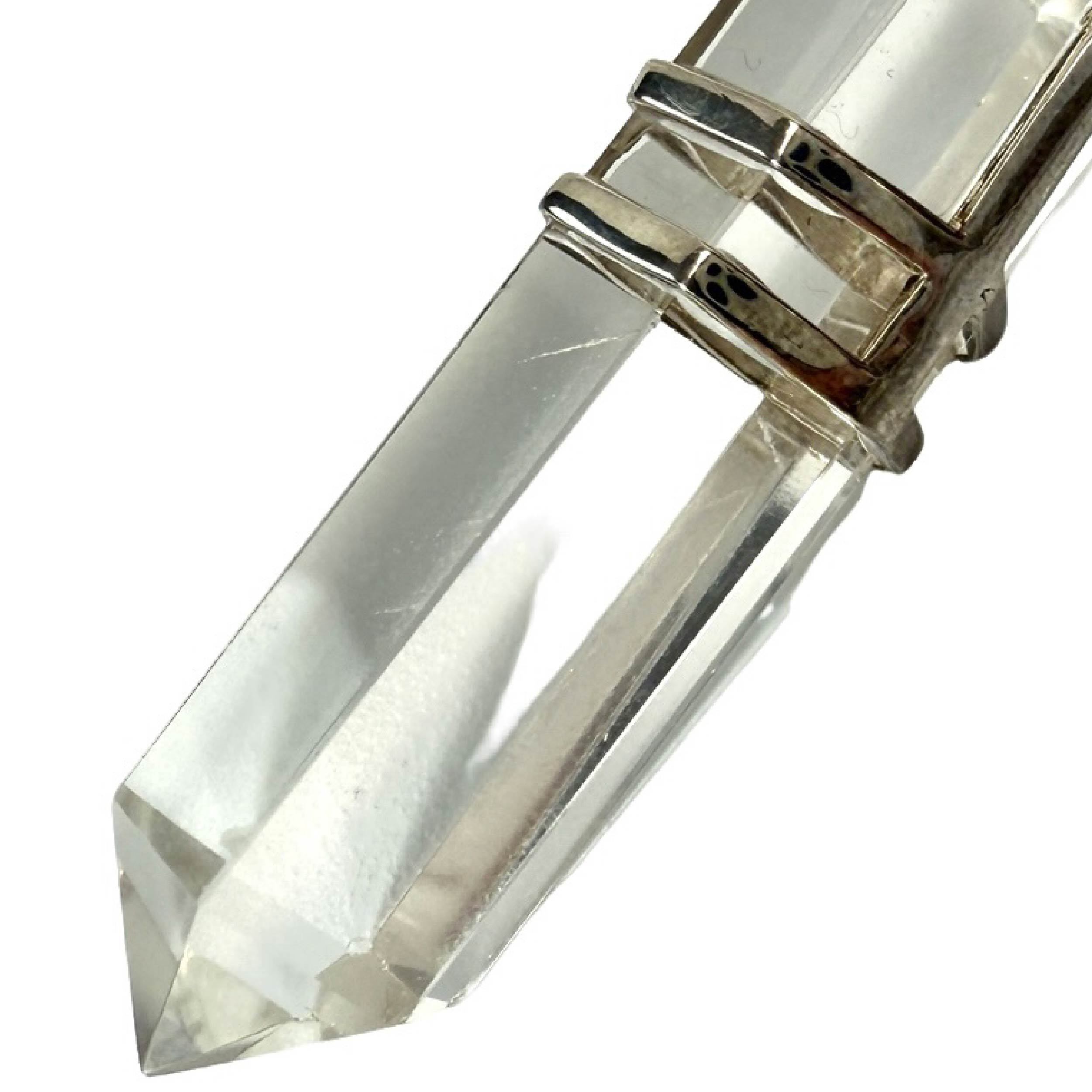 Shinecrys-clear quartz pedant