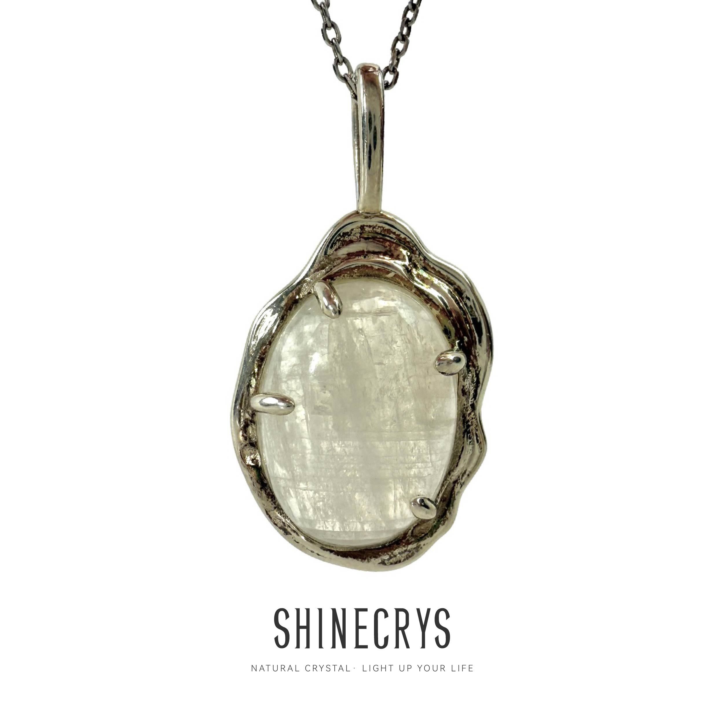 Shinecrys-moonstone pendant