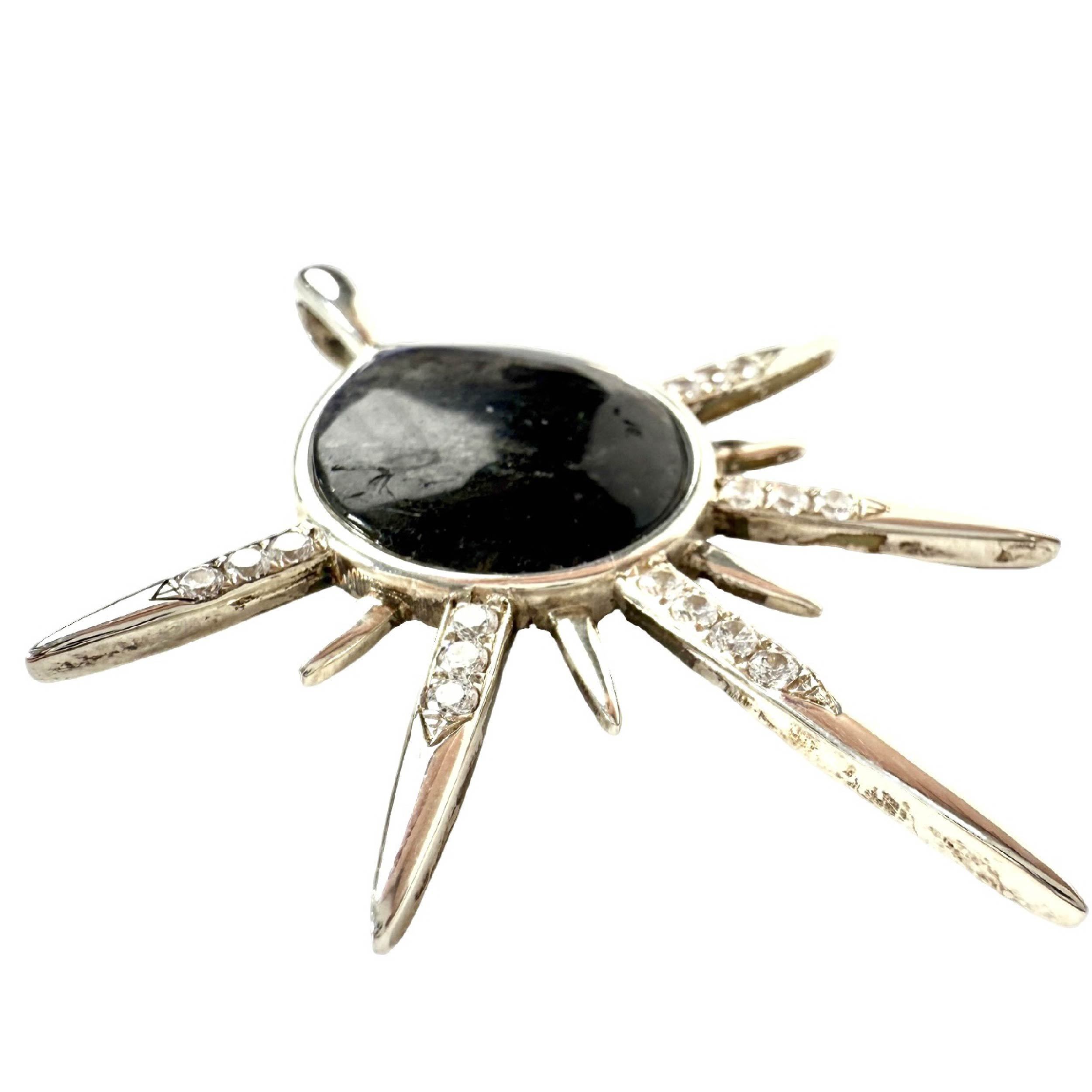 Shinecrys-  labradorite pendant