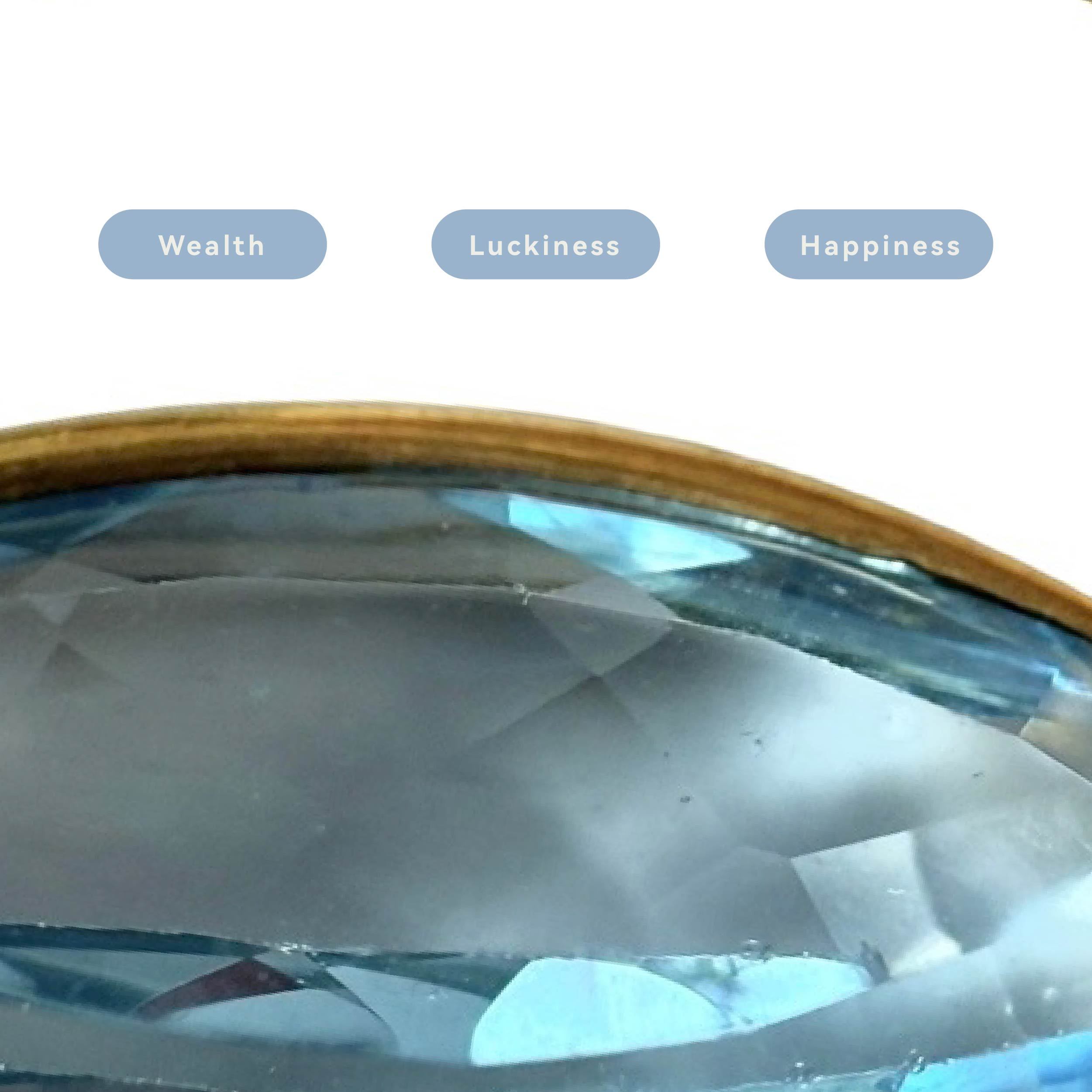 Shinecrys-blue topaz pendant