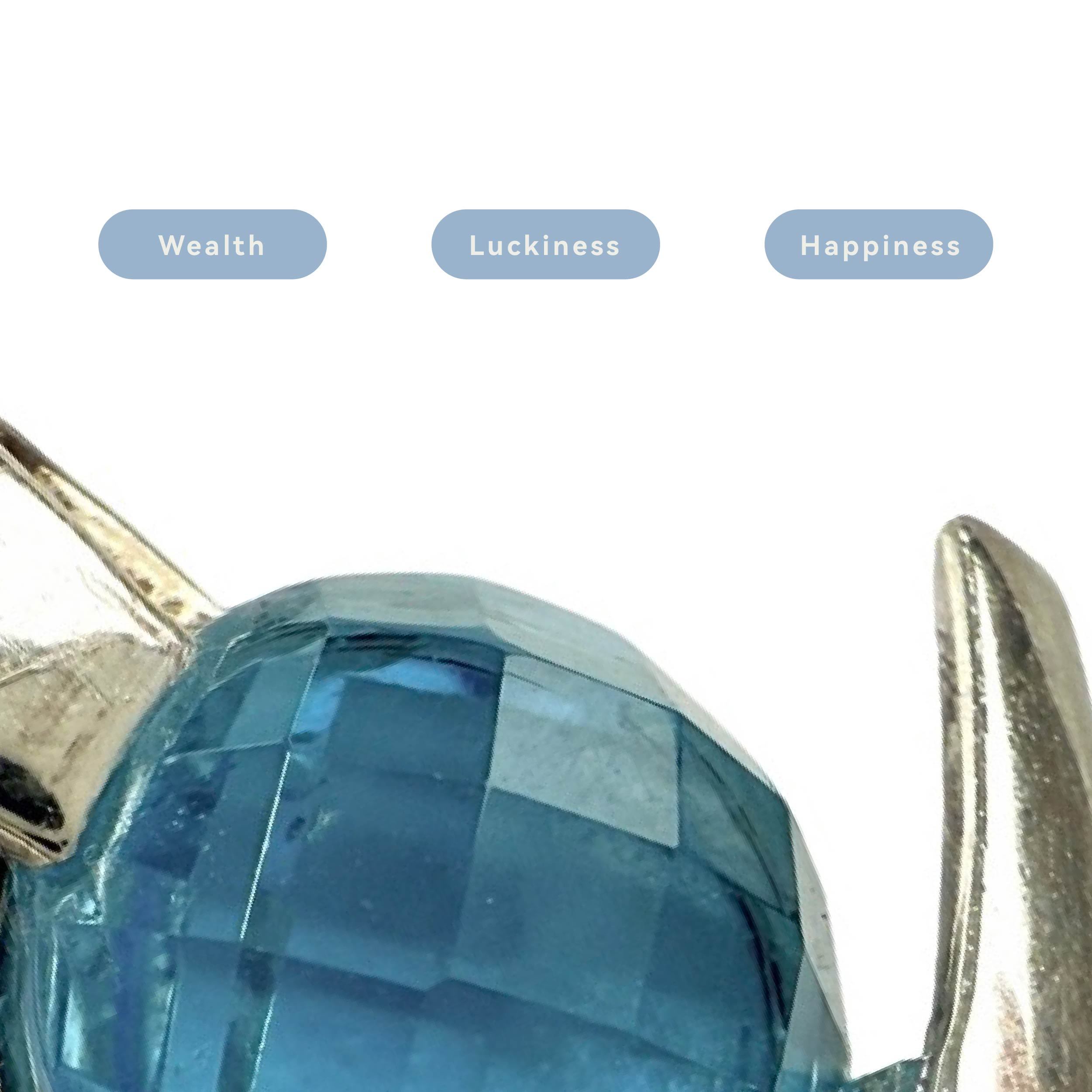 Shinecrys-blue topaz pendant