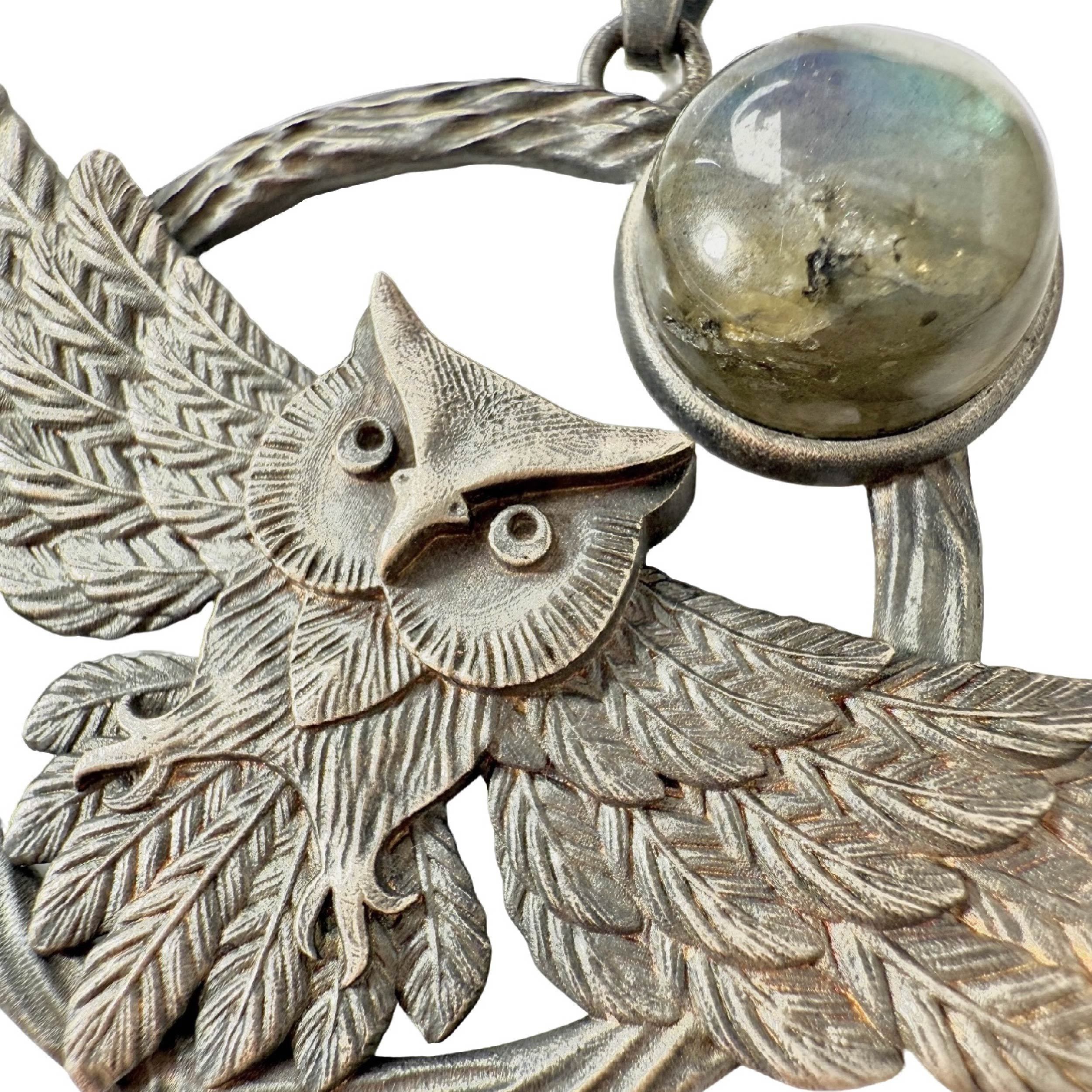 Shinecrys- labradorite  pendant