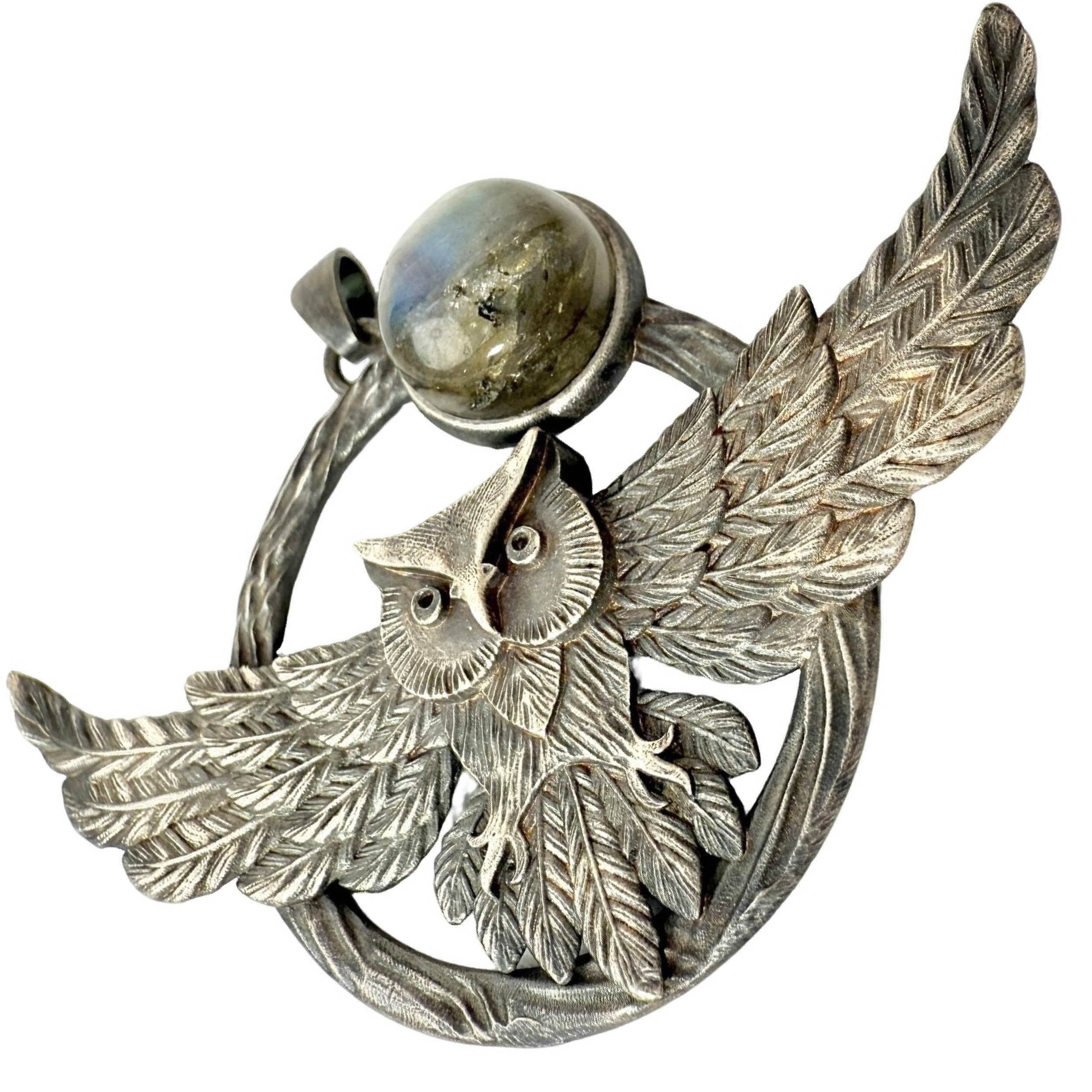 Shinecrys- labradorite  pendant