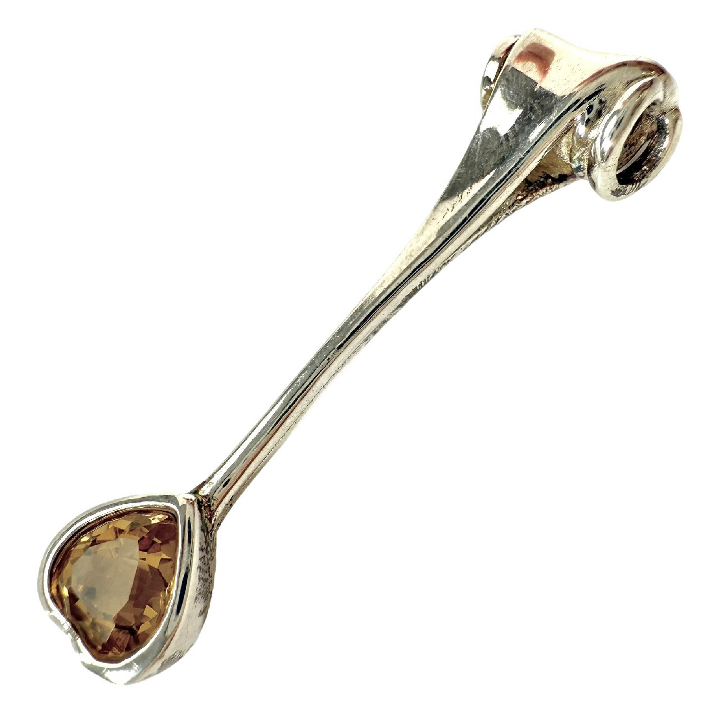 Shinecrys- citrine  pendant