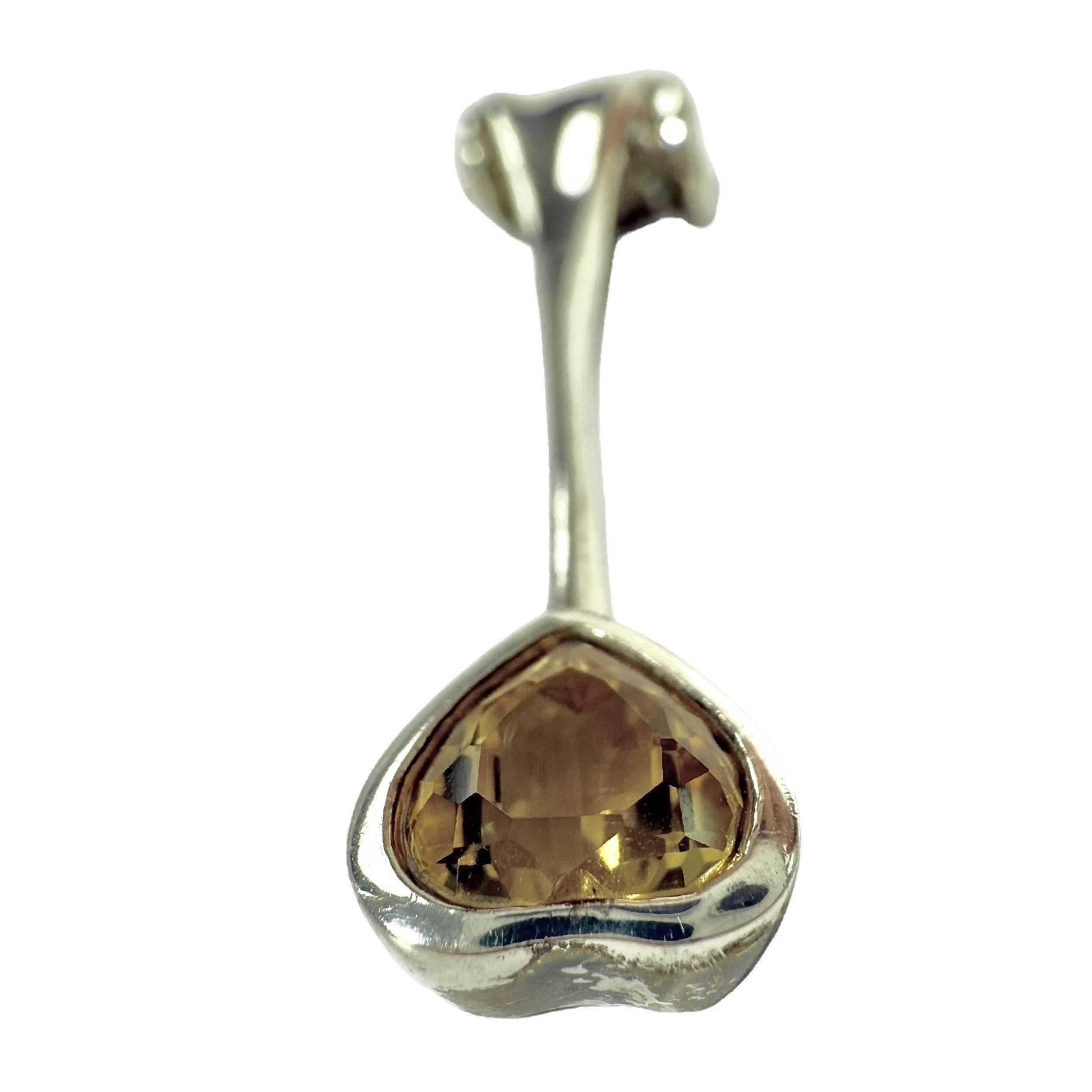 Shinecrys- citrine  pendant