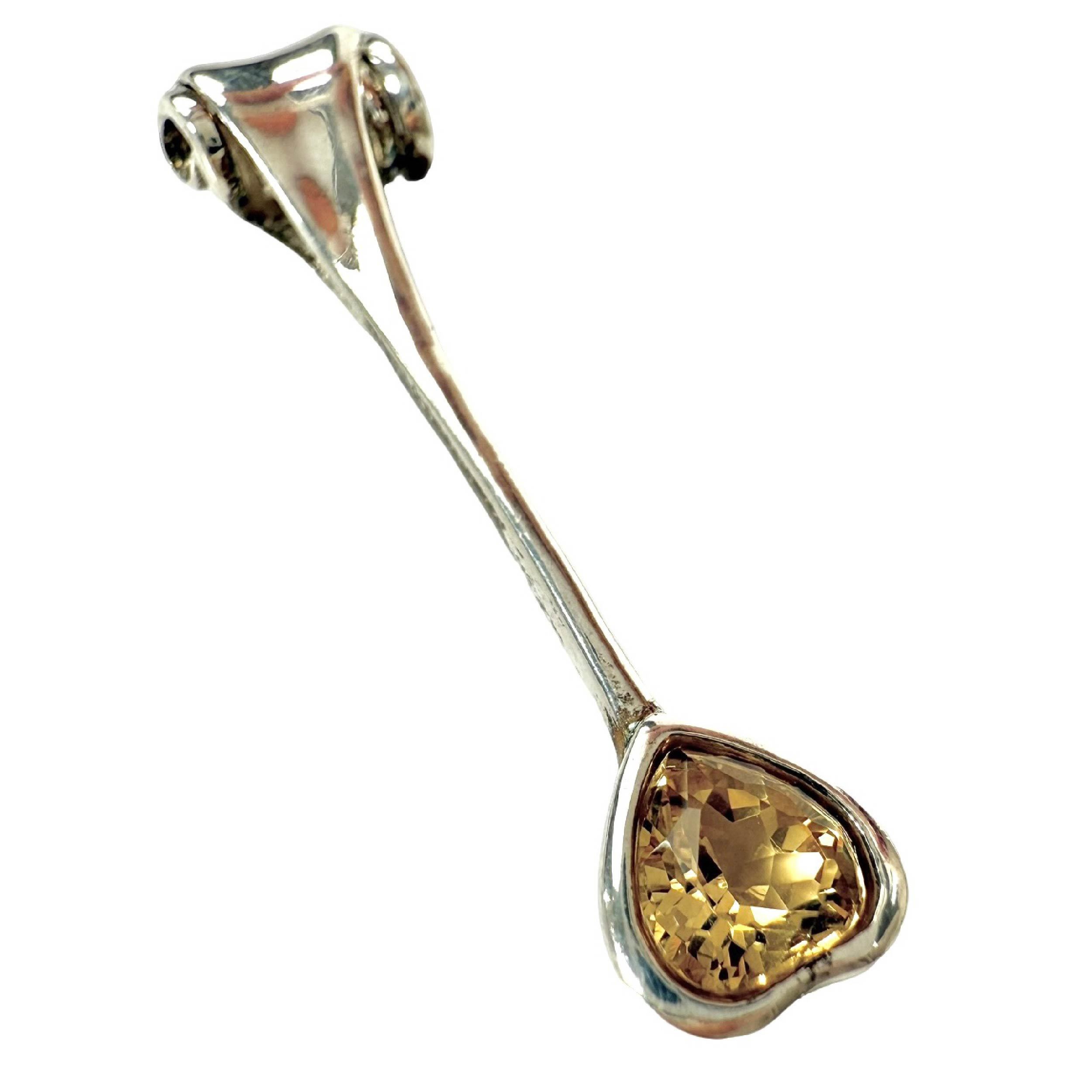 Shinecrys- citrine  pendant