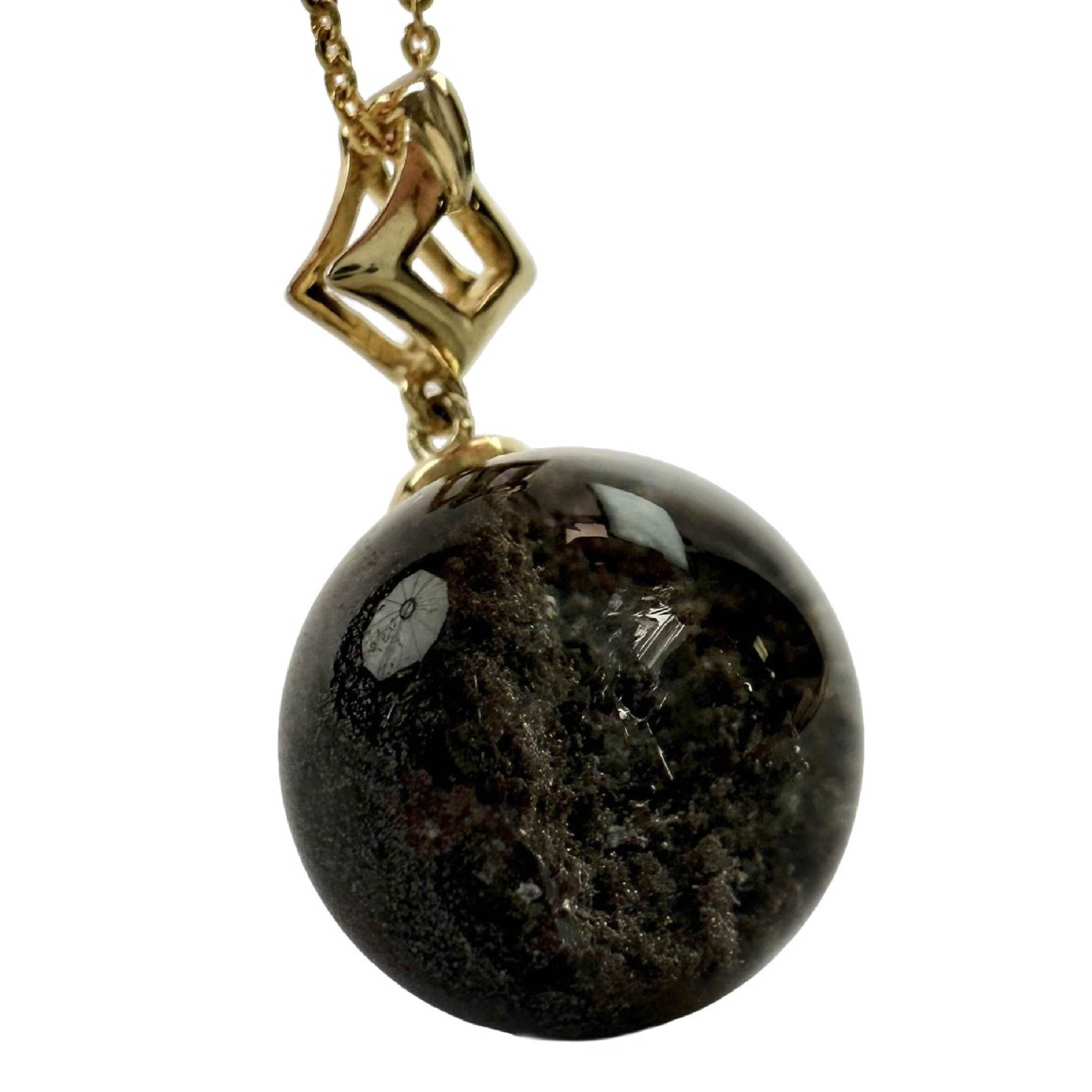 Shinecrys- Green Phantom pendant