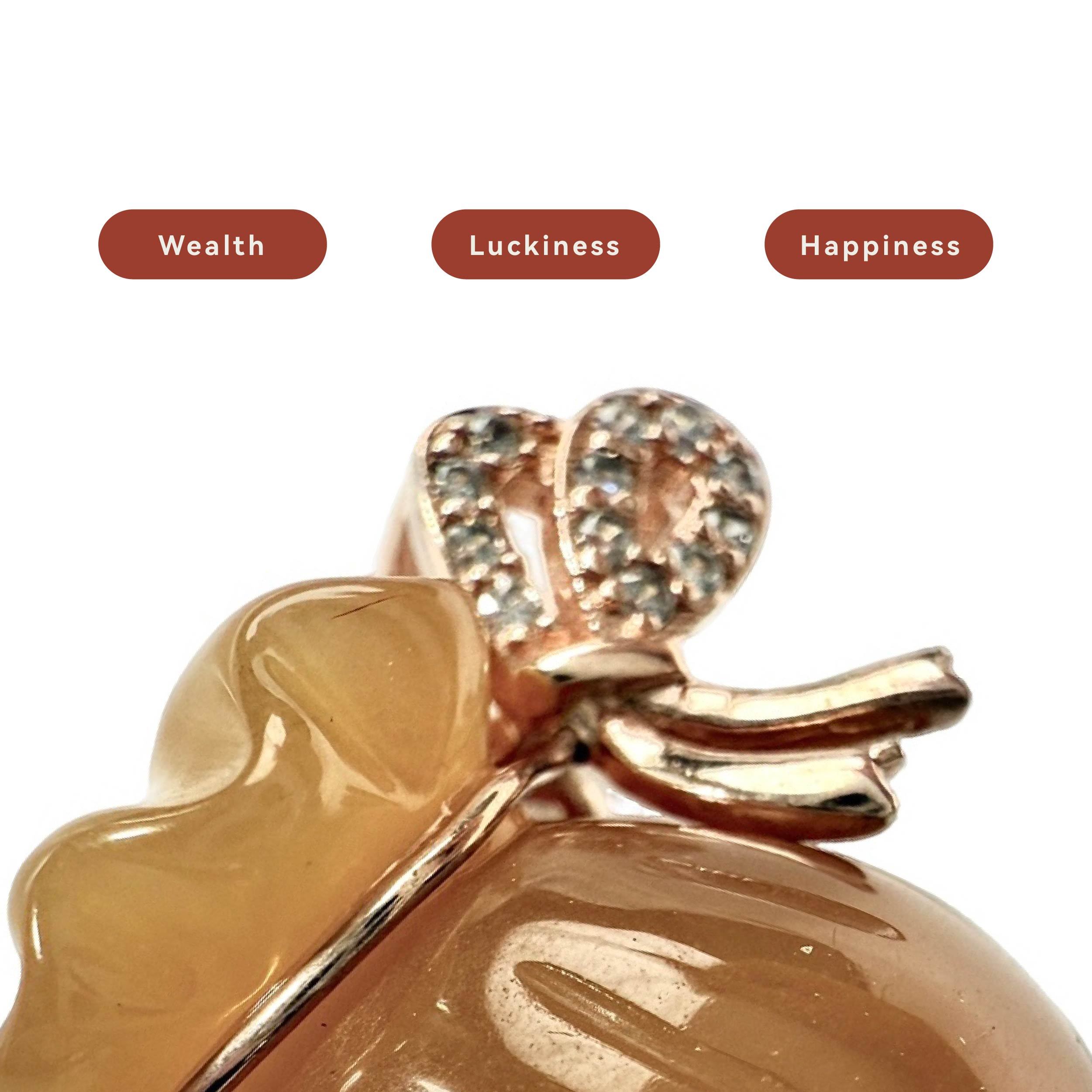 Shinecrys- red quartz pendant