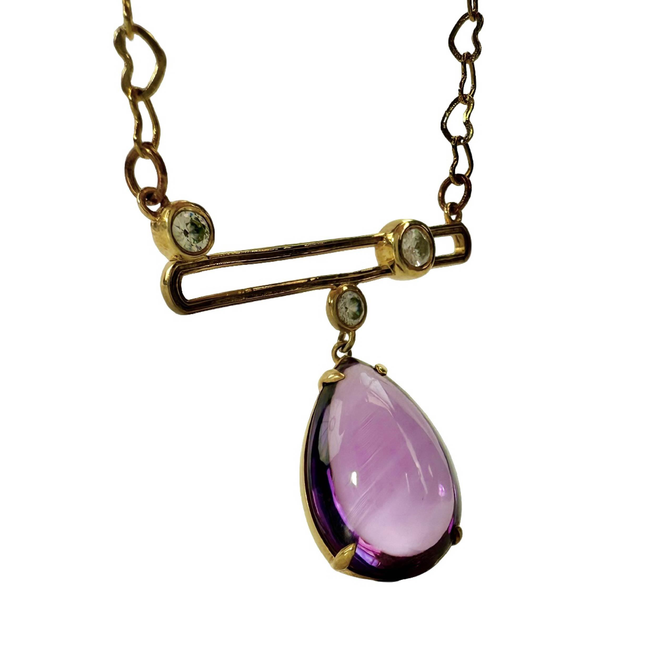 Shinecrys- amethyst pendant