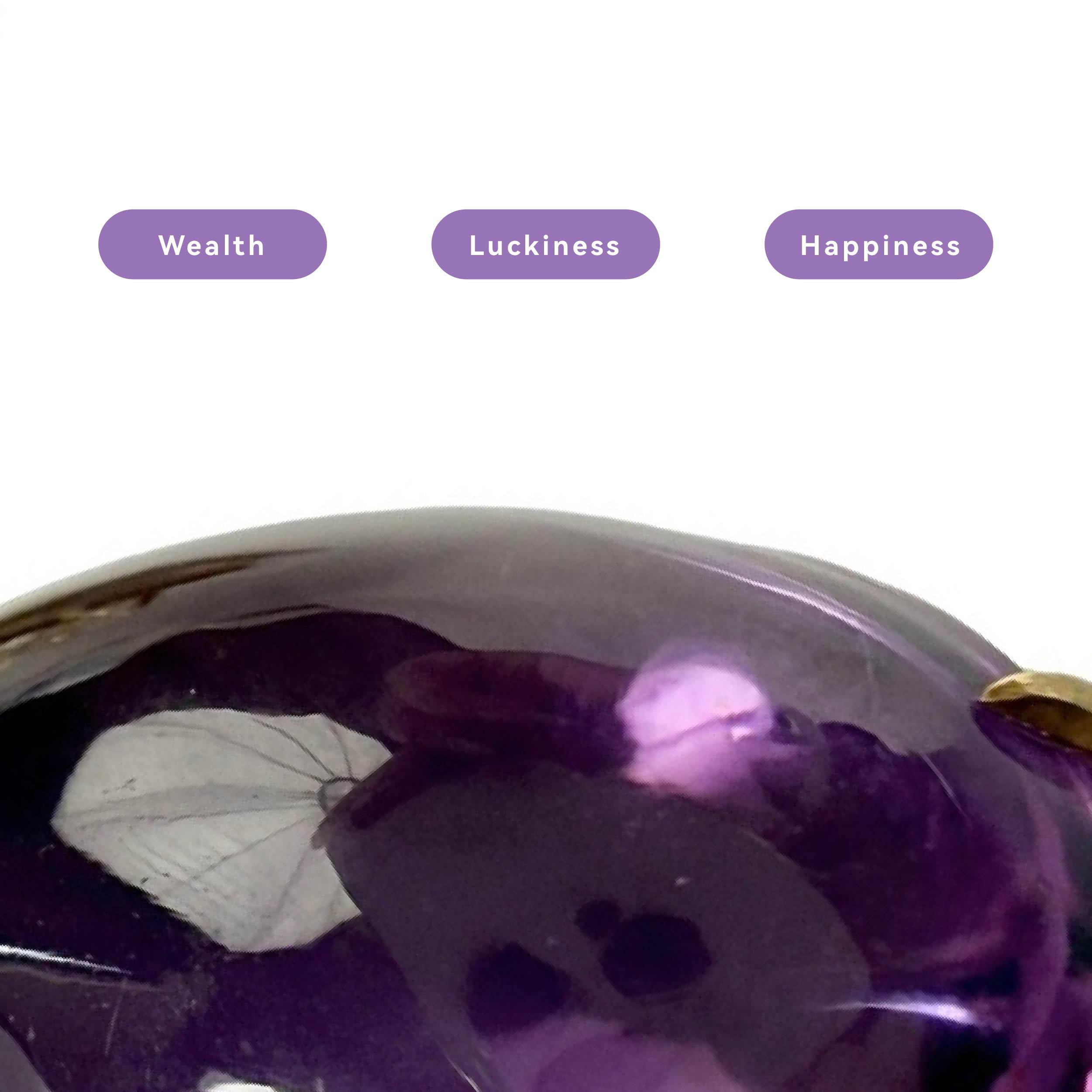 Shinecrys- amethyst pendant