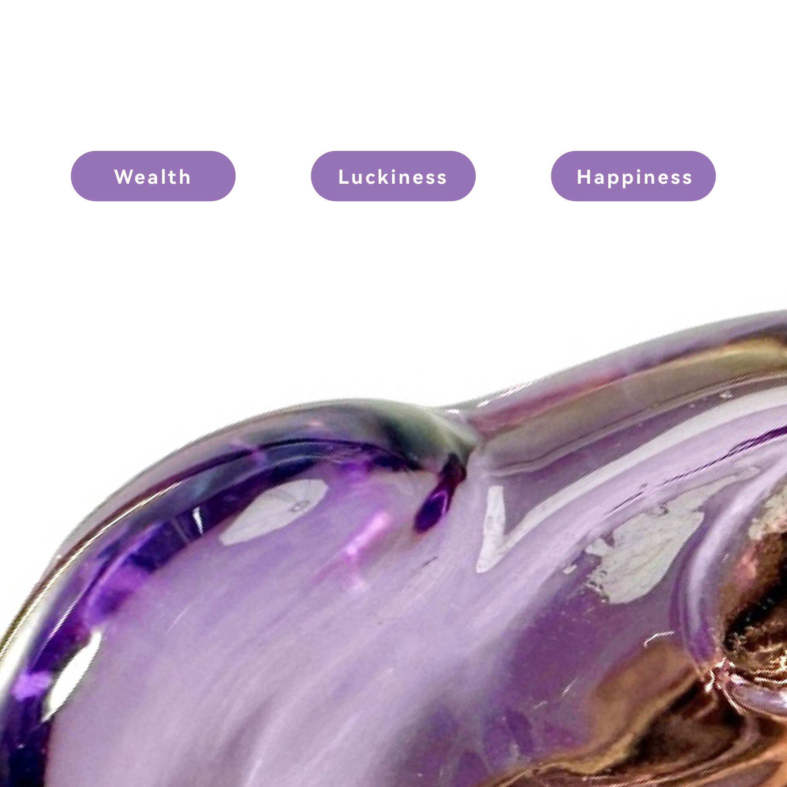 Shinecrys- amethyst pendant