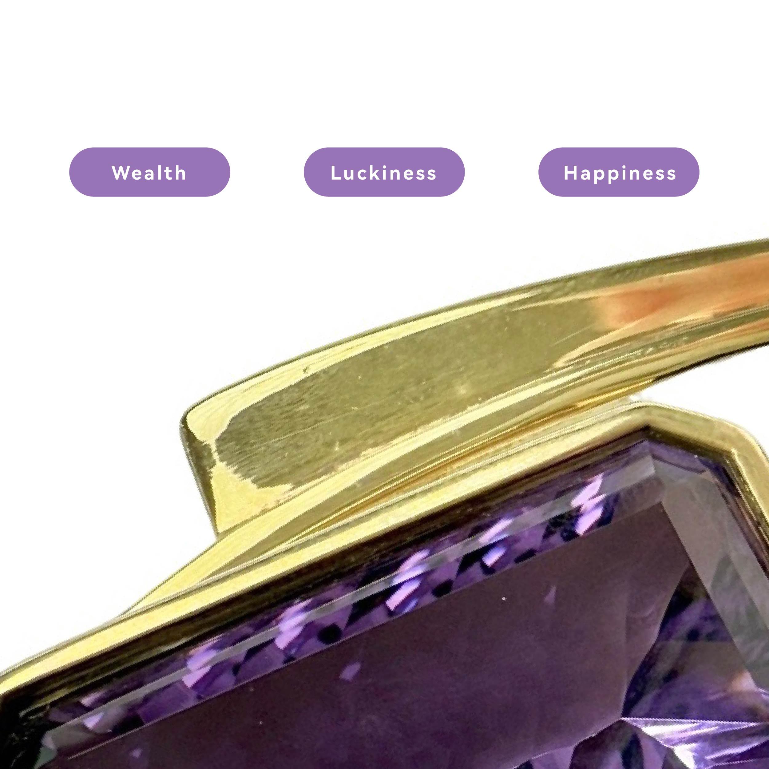 Shinecrys- amethyst pendant