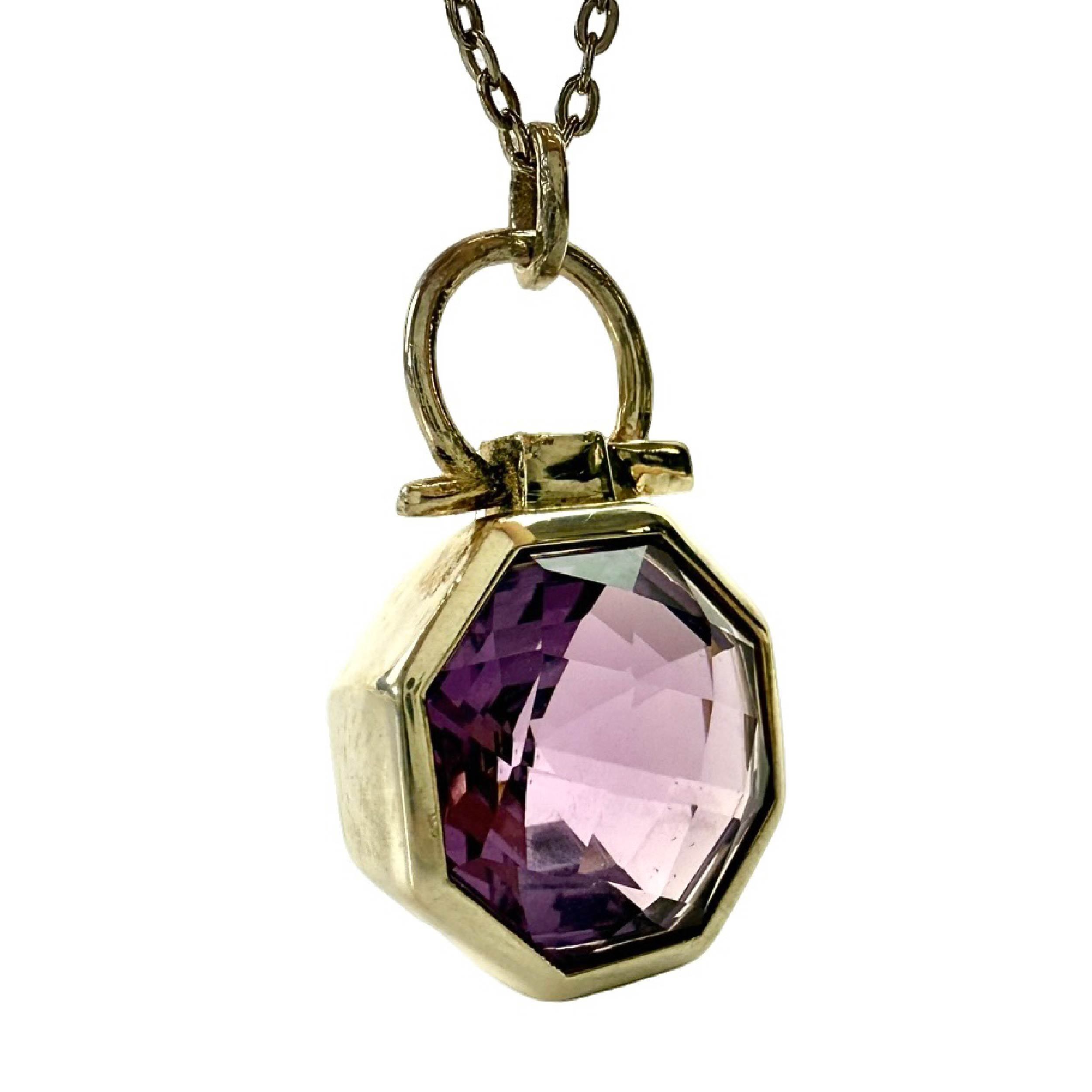 Shinecrys- amethyst pendant