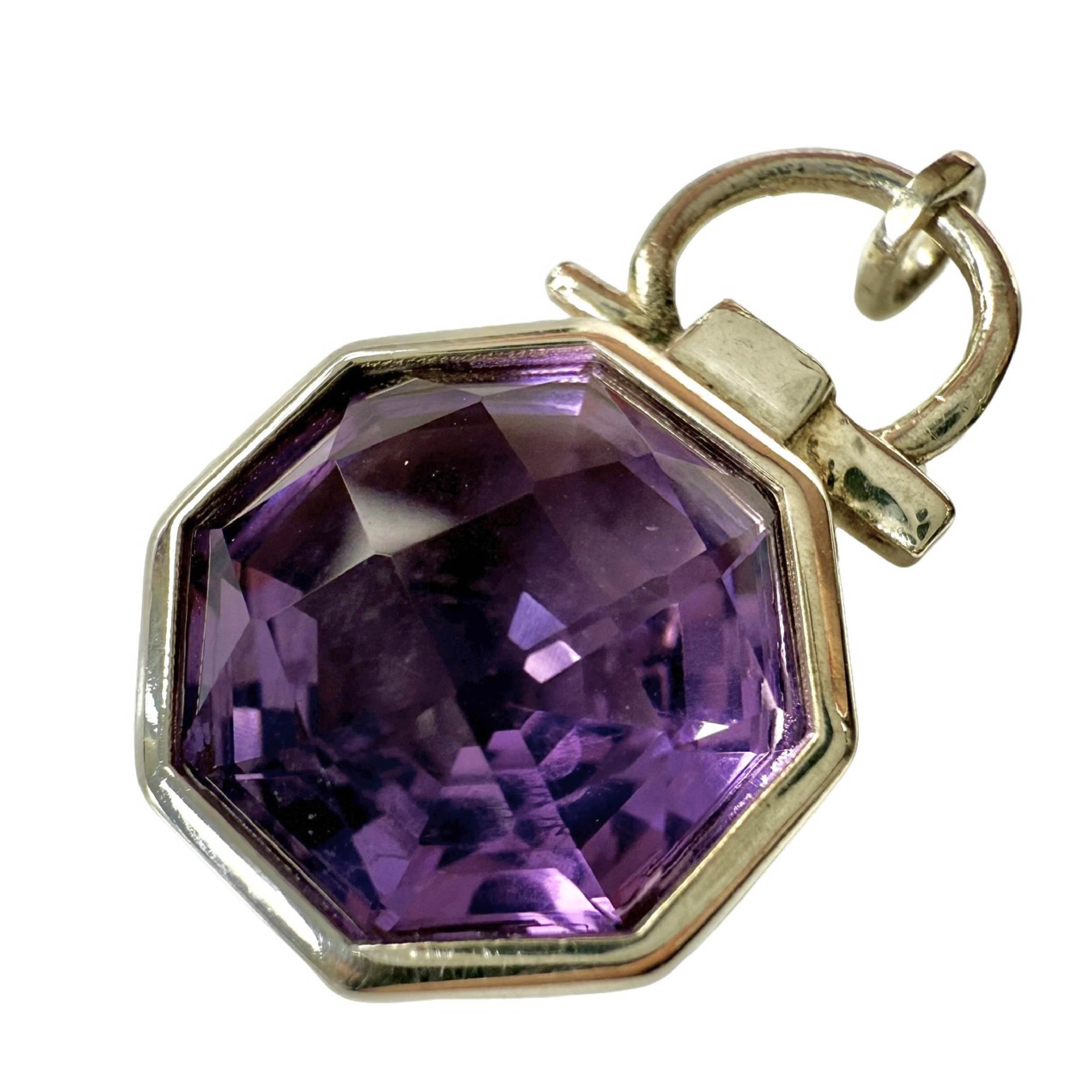 Shinecrys- amethyst pendant