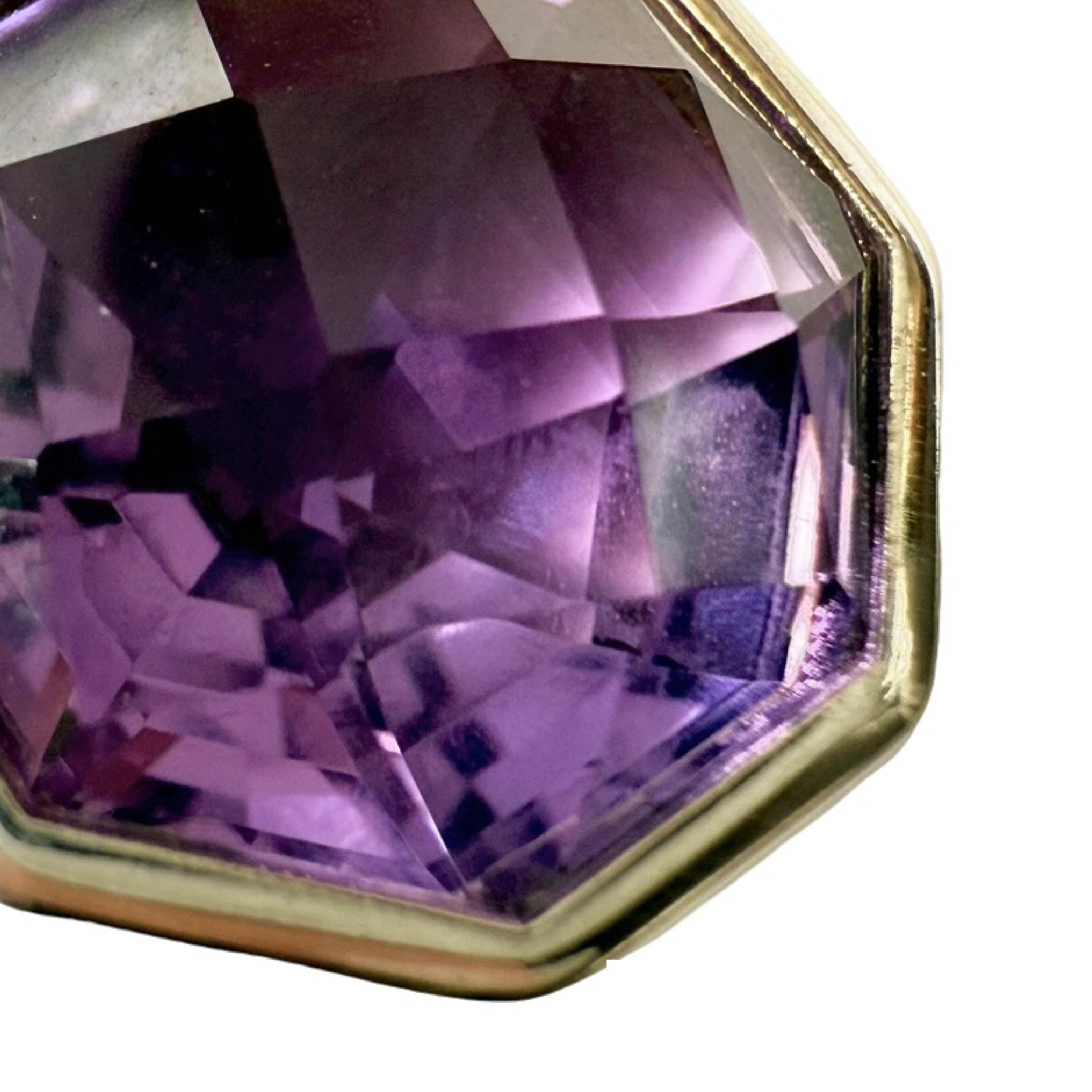 Shinecrys- amethyst pendant