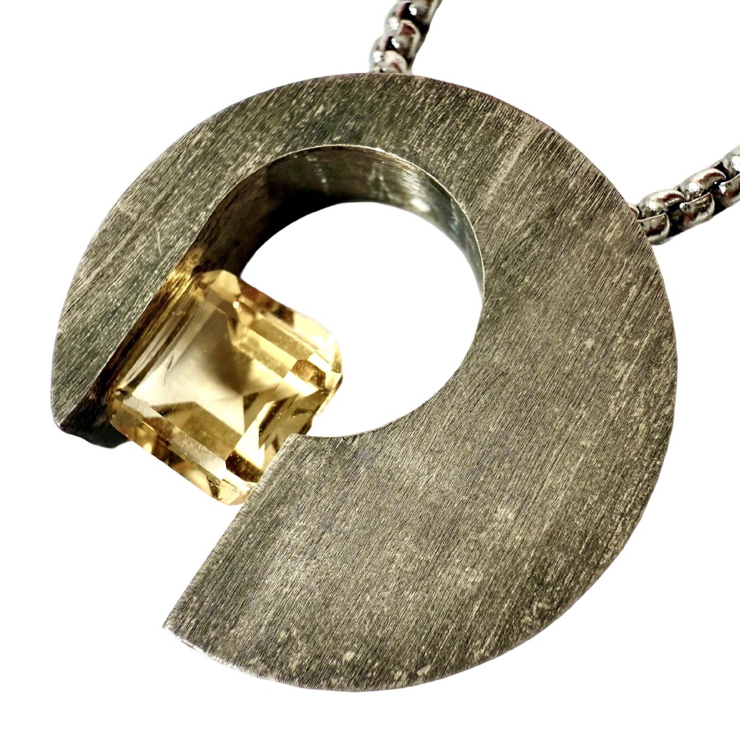 Shinecrys- citrine pendant