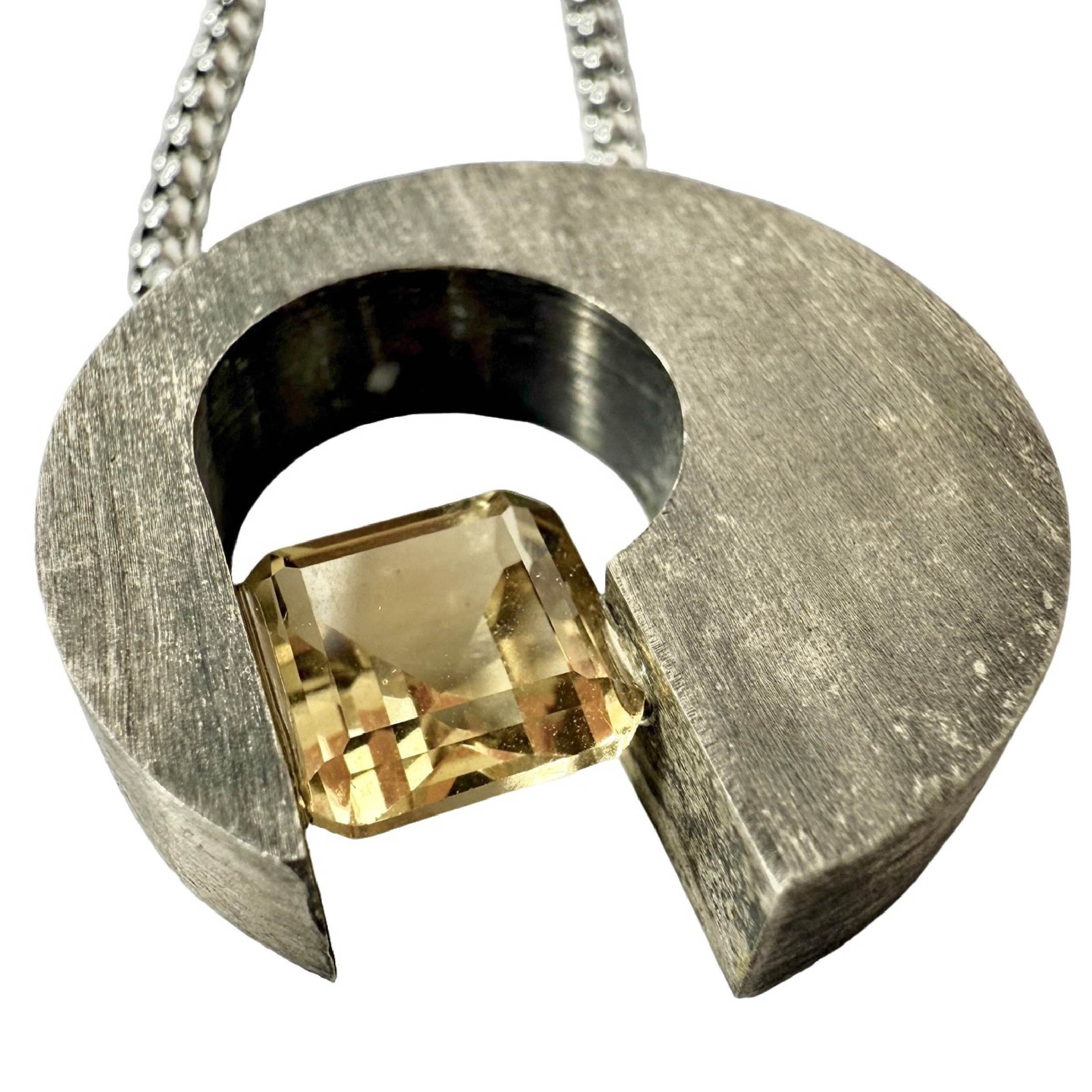 Shinecrys- citrine pendant