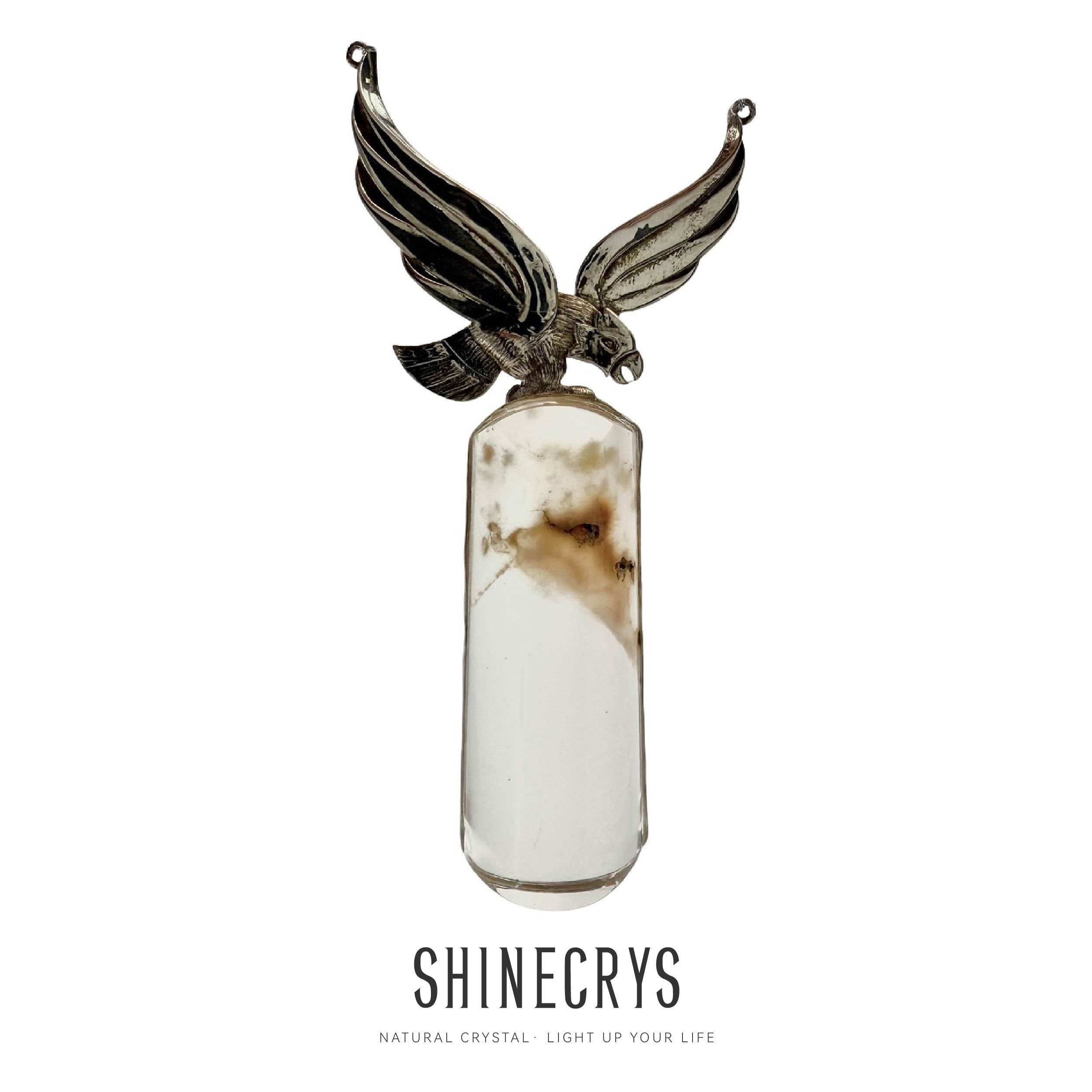 Shinecrys- Red quartz pendant