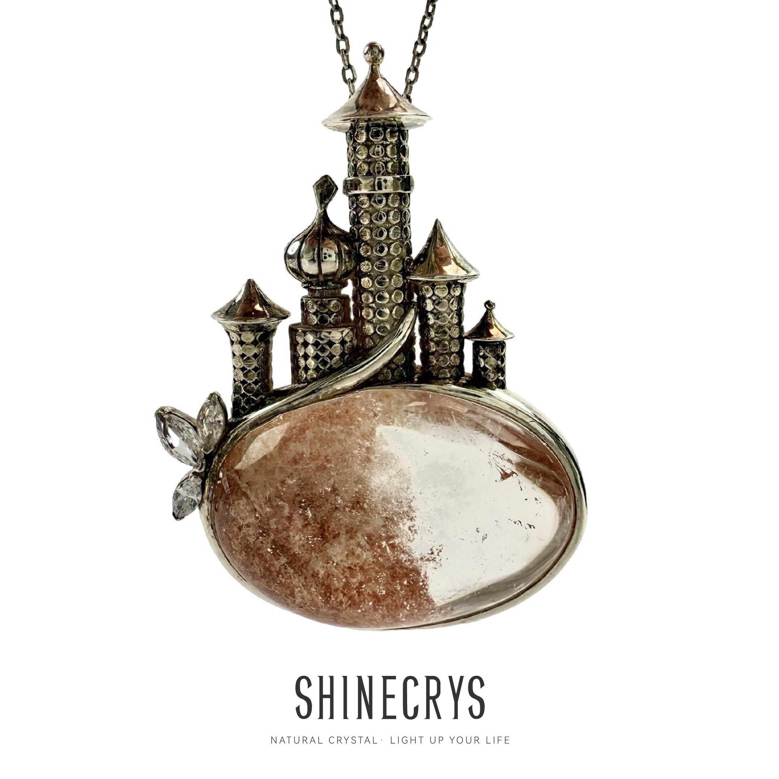 Shinecrys-  Phantom Quartz pendant