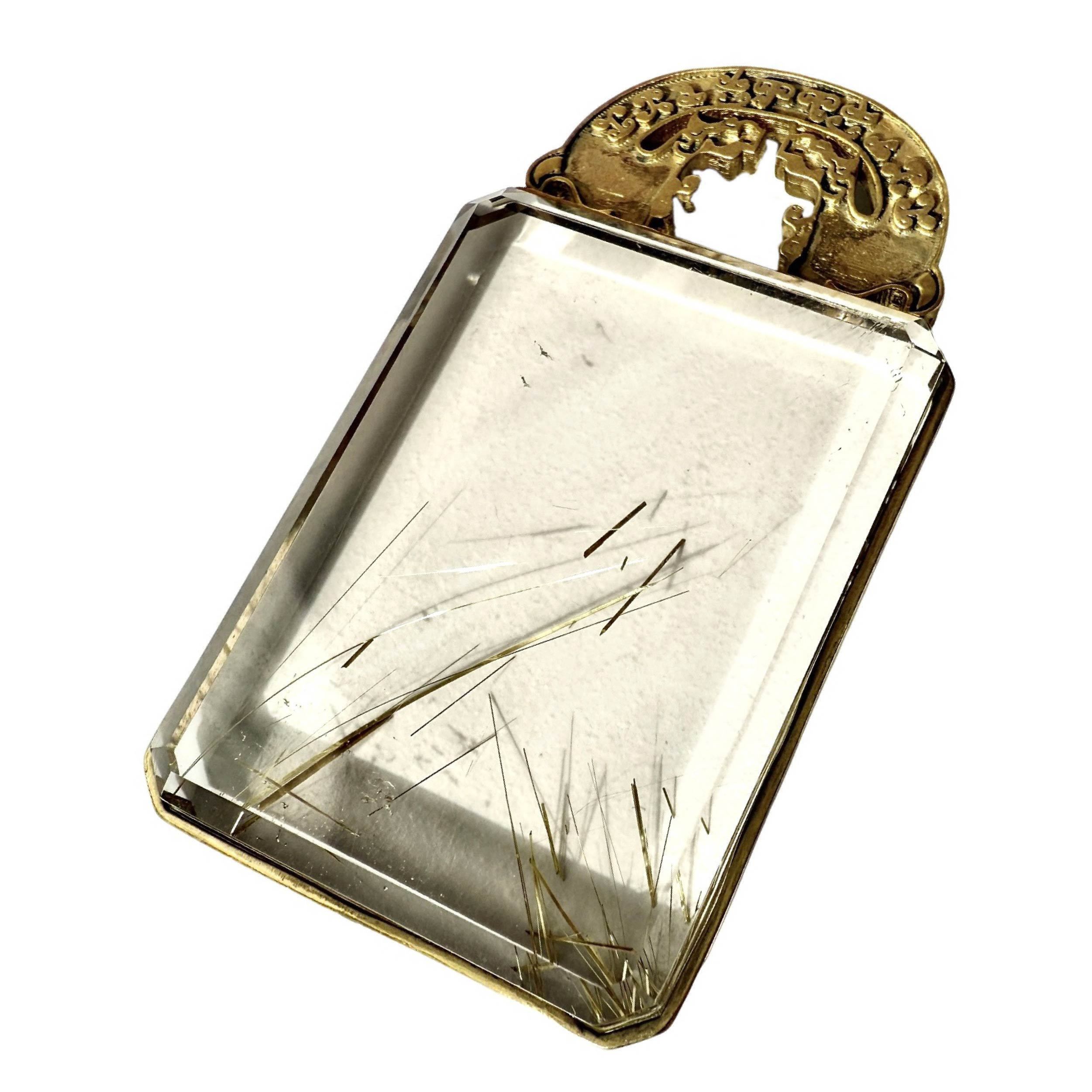 Shinecrys- Golden Rutilated Quartz  pendant