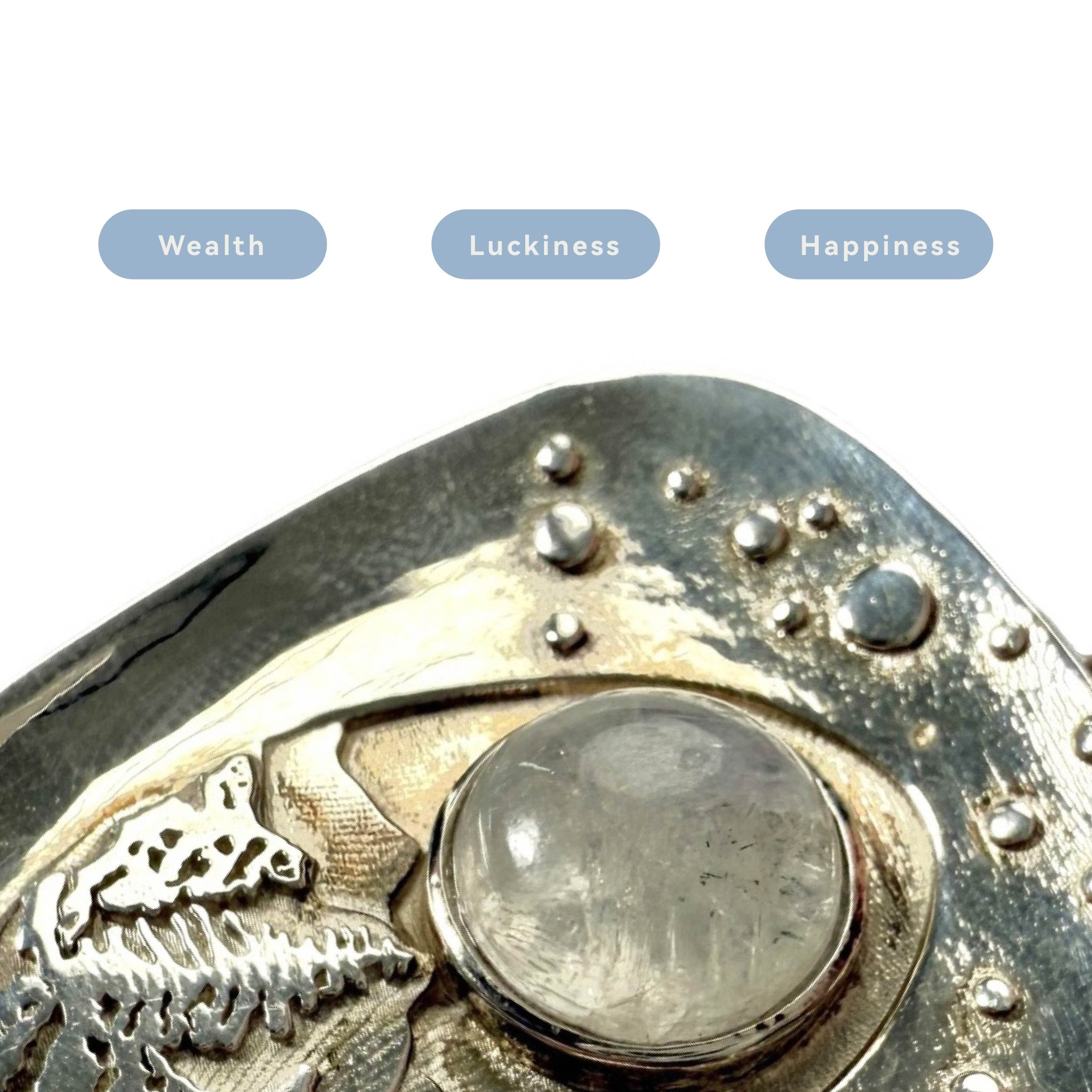Shinecrys- moonstone pendant