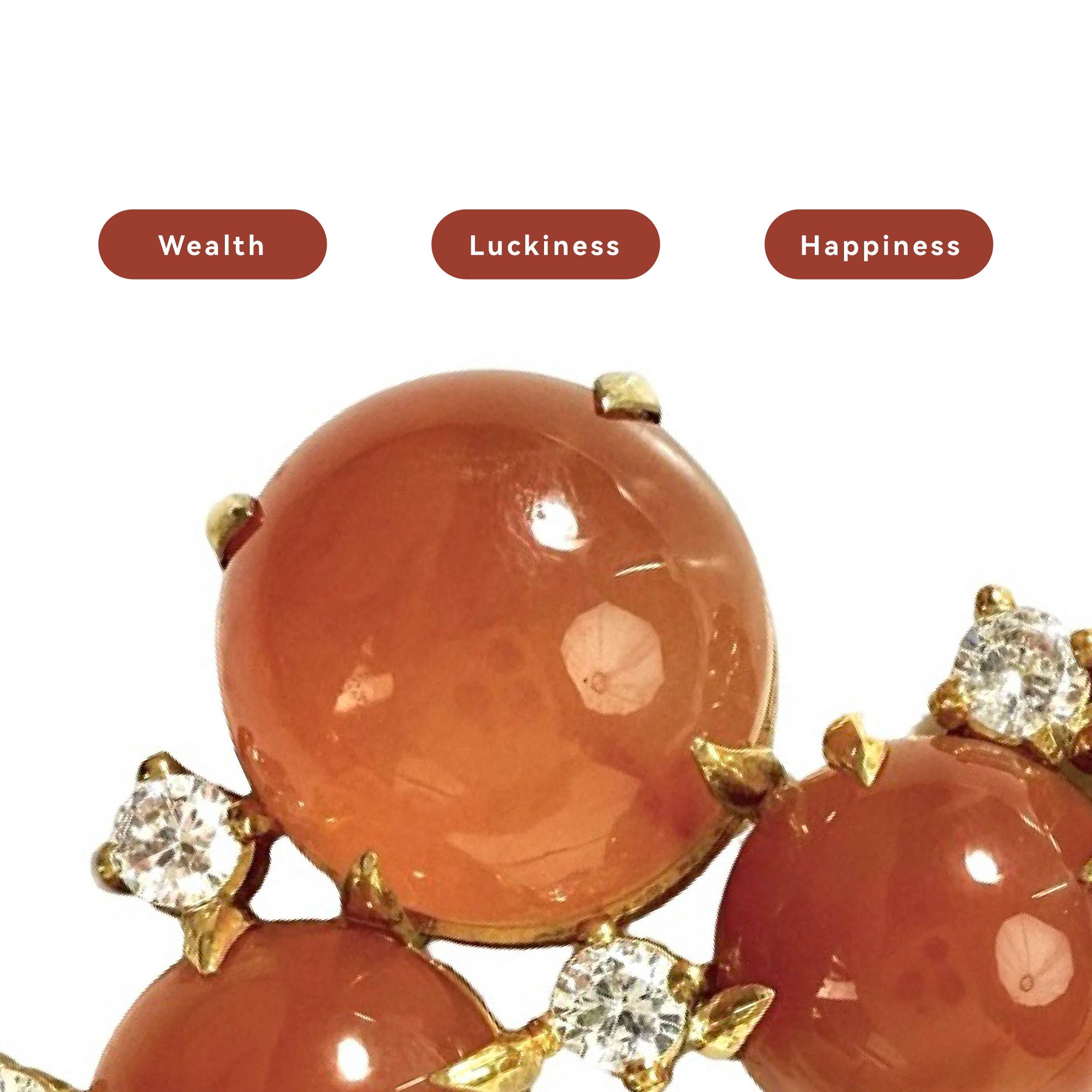 Shinecrys- Red quartz pendant