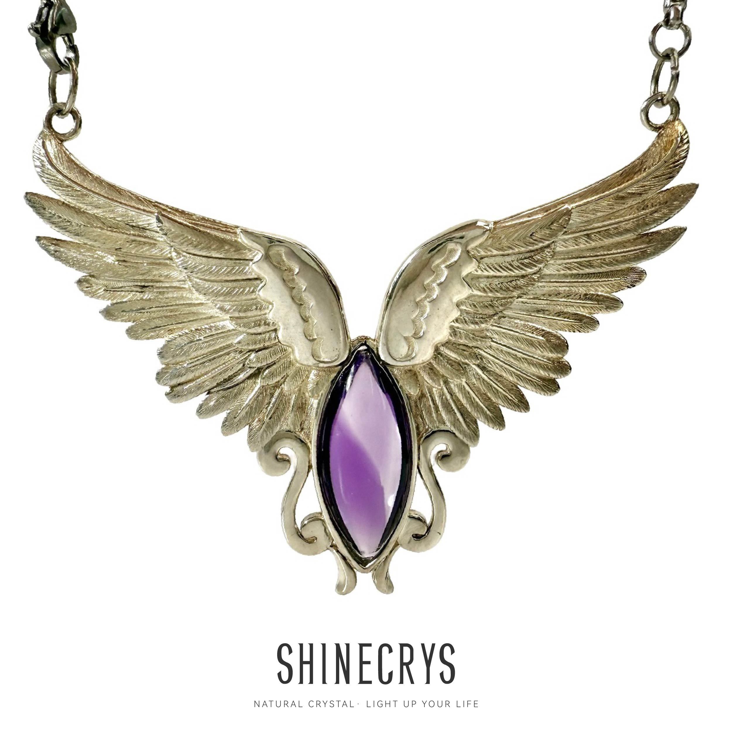 Shinecrys- Amethyst pendant