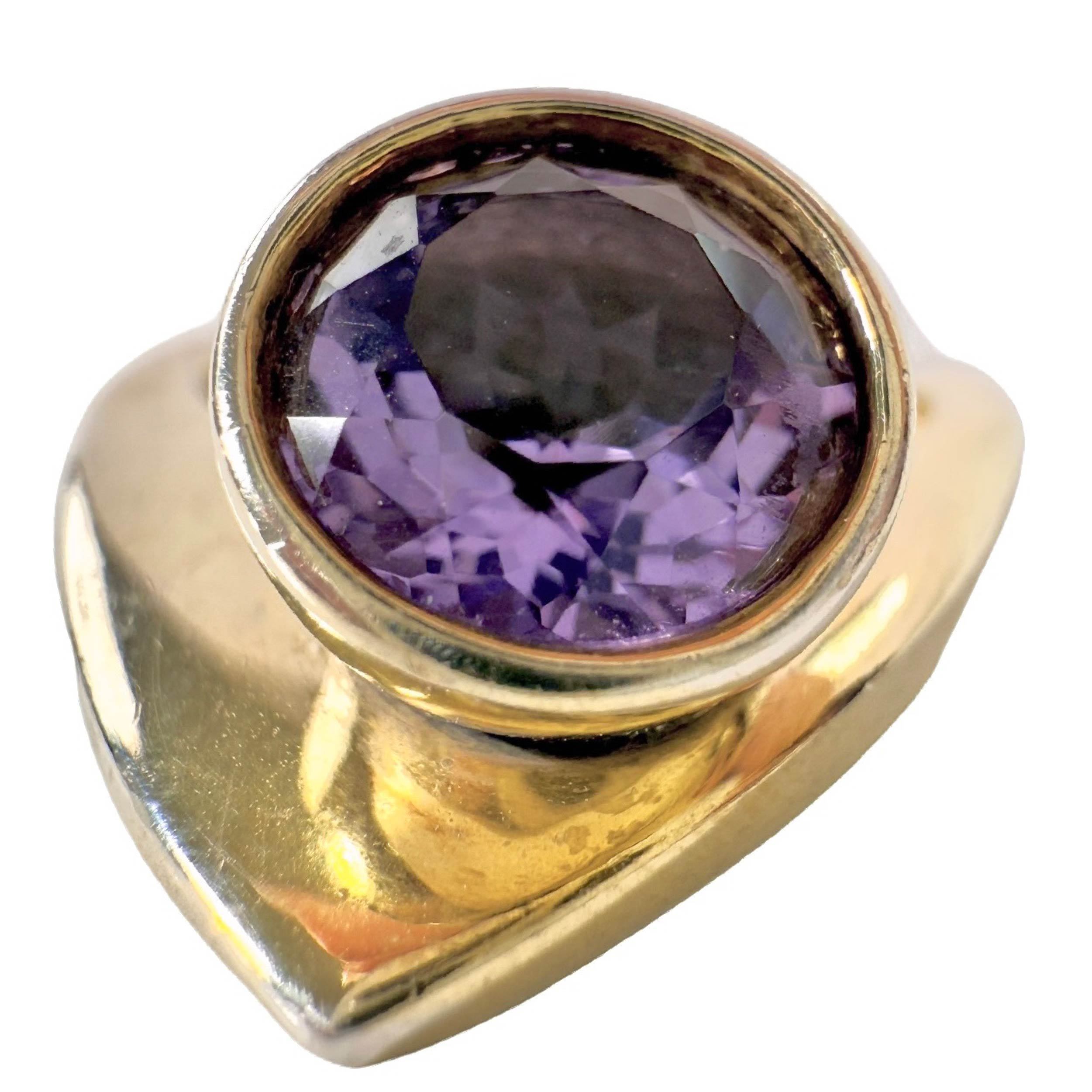 Shinecrys- Amethyst ring