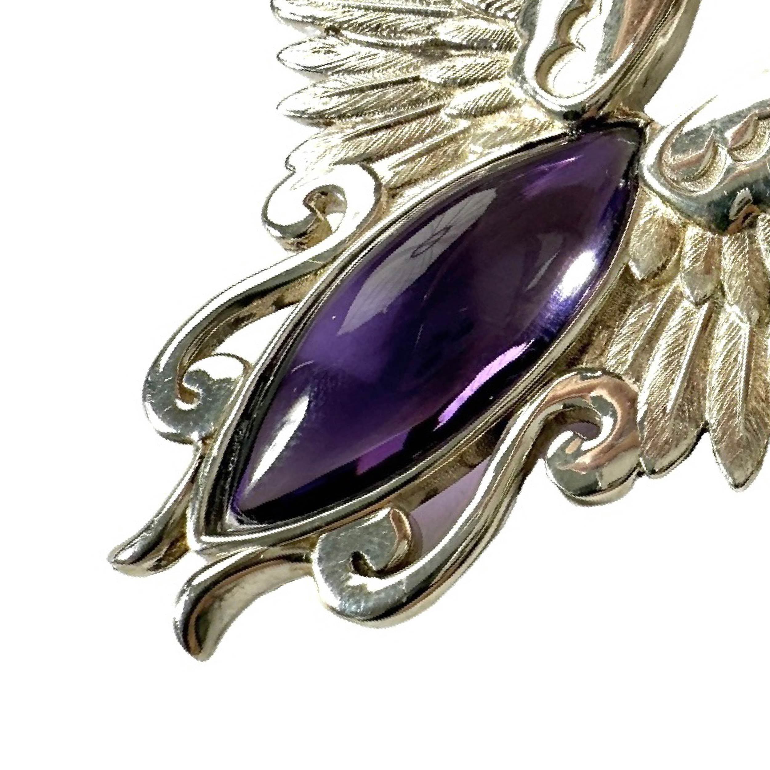 Shinecrys- Amethyst pendant